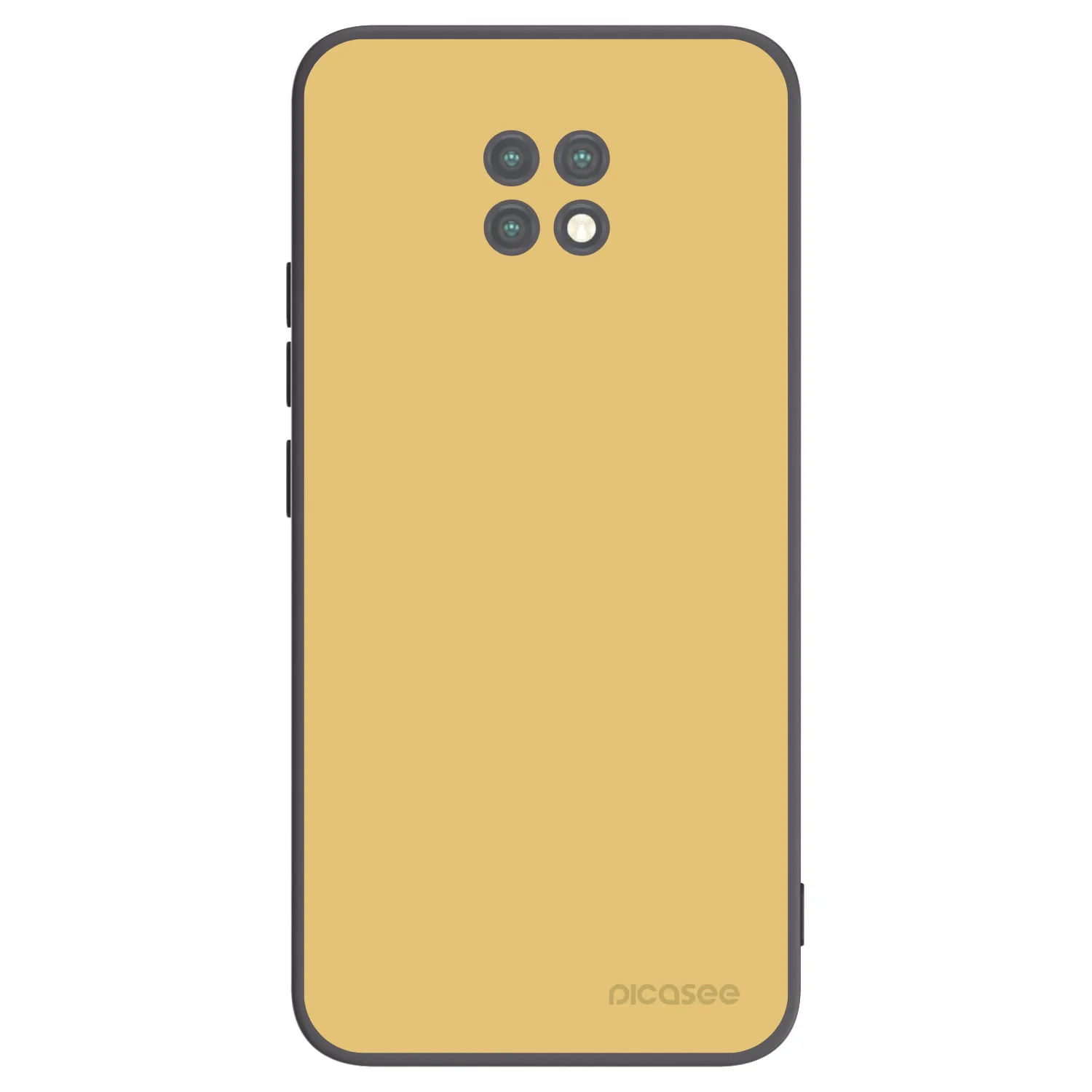 Picasee silikonski črni ovitek za Xiaomi Redmi Note 9T - Canary Crystal