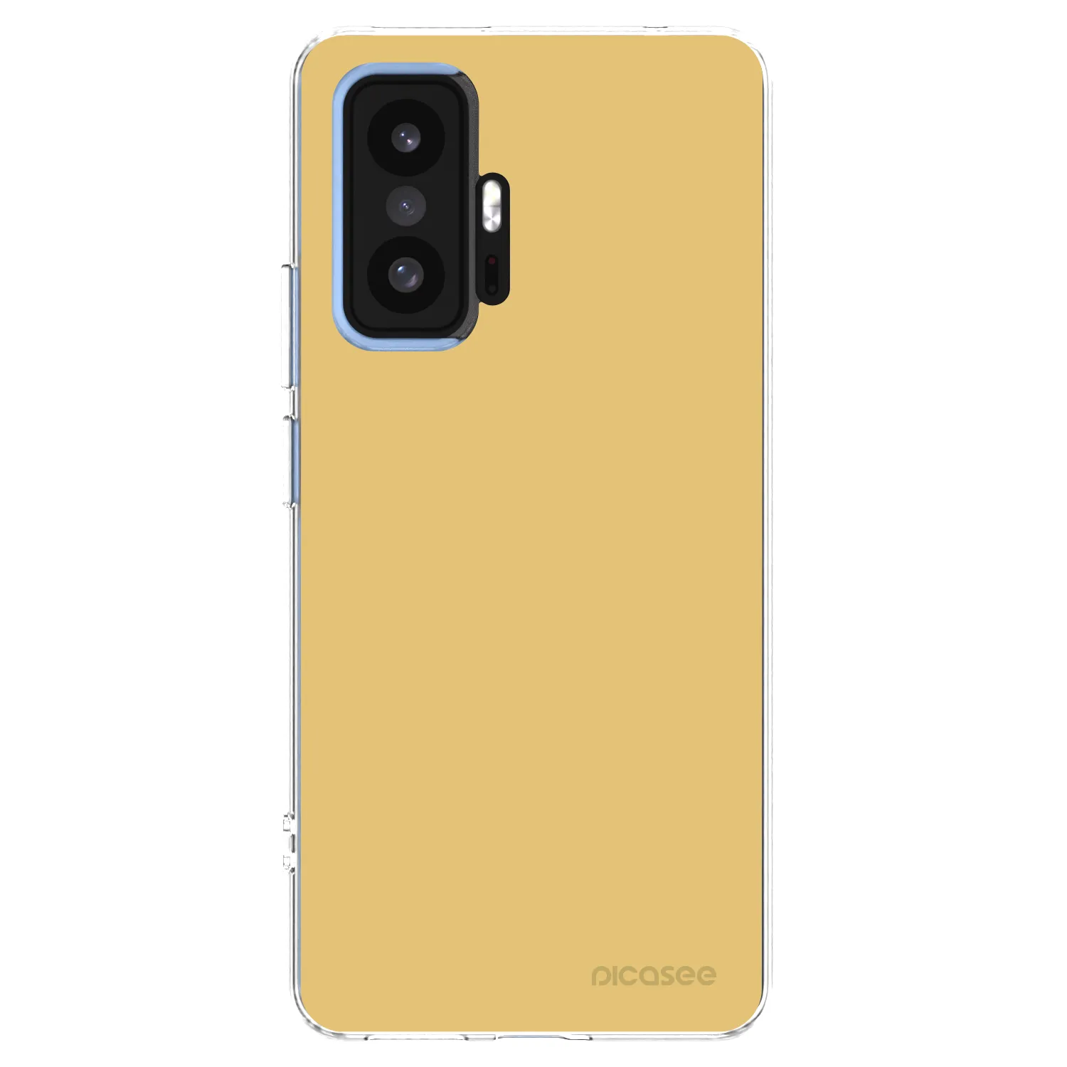 Picasee silikonski prozorni ovitek za Xiaomi 11T Pro - Canary Crystal