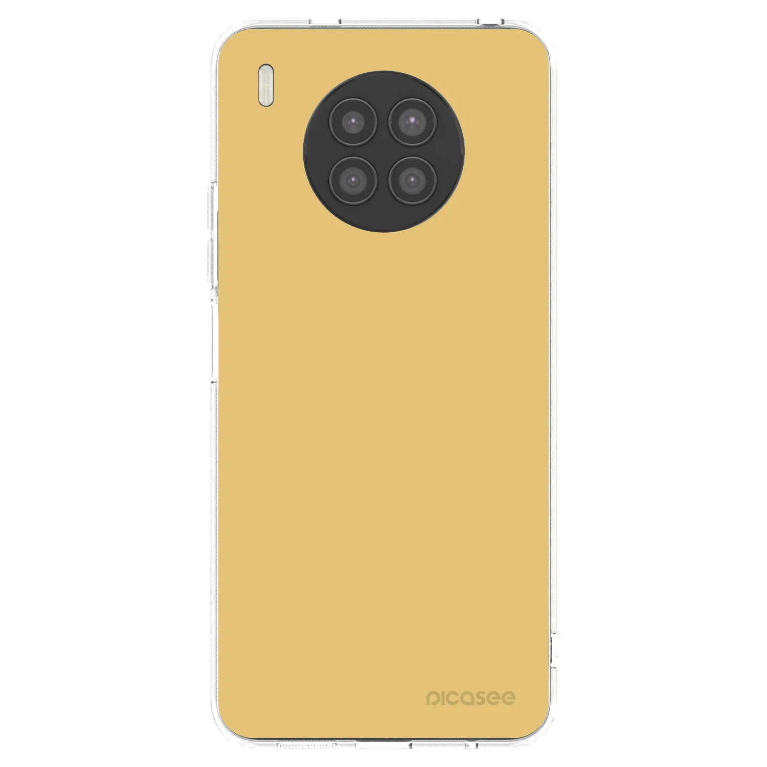 Picasee silikonski prozorni ovitek za Huawei Nova 8i - Canary Crystal