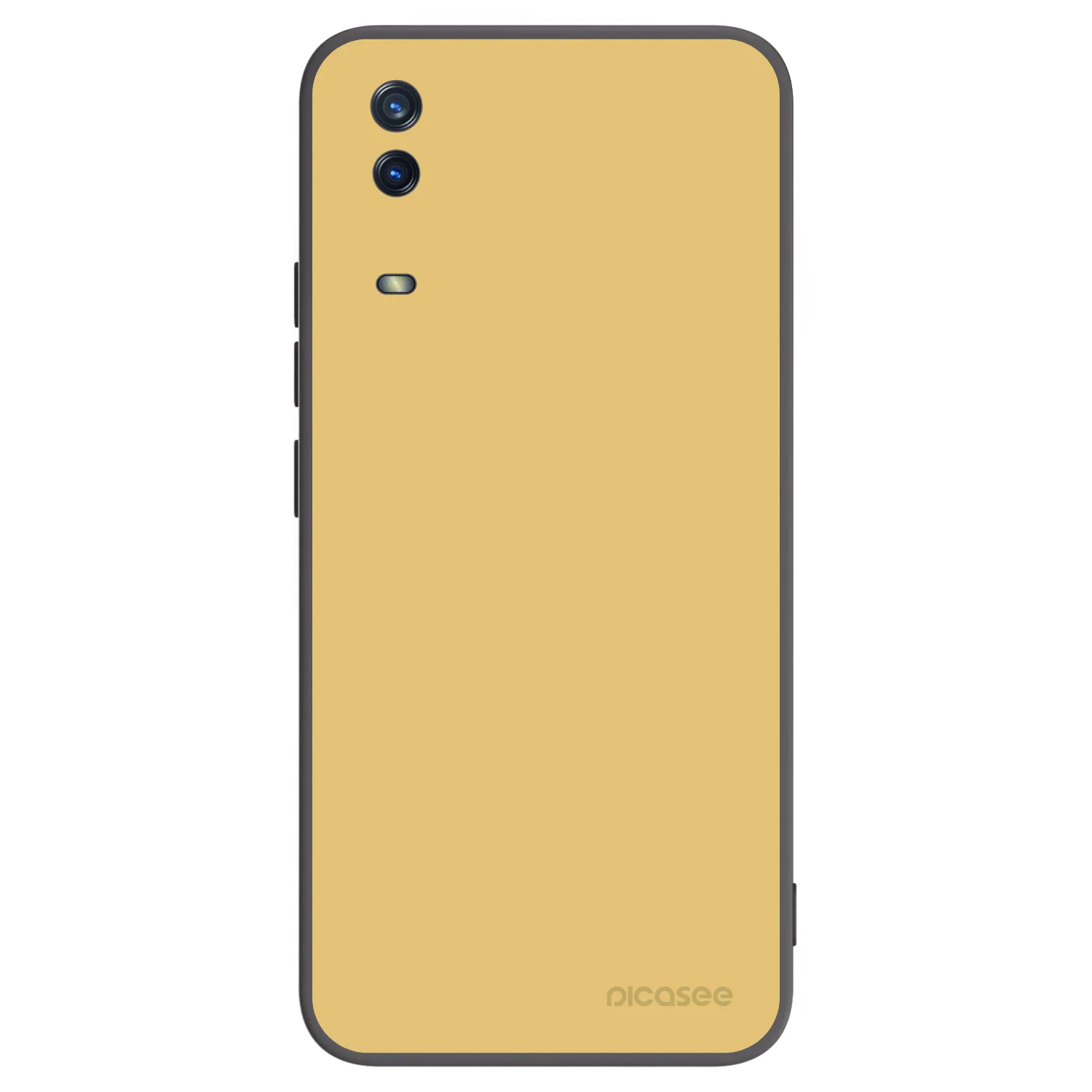 Picasee silikonski črni ovitek za Vivo Y11s - Canary Crystal