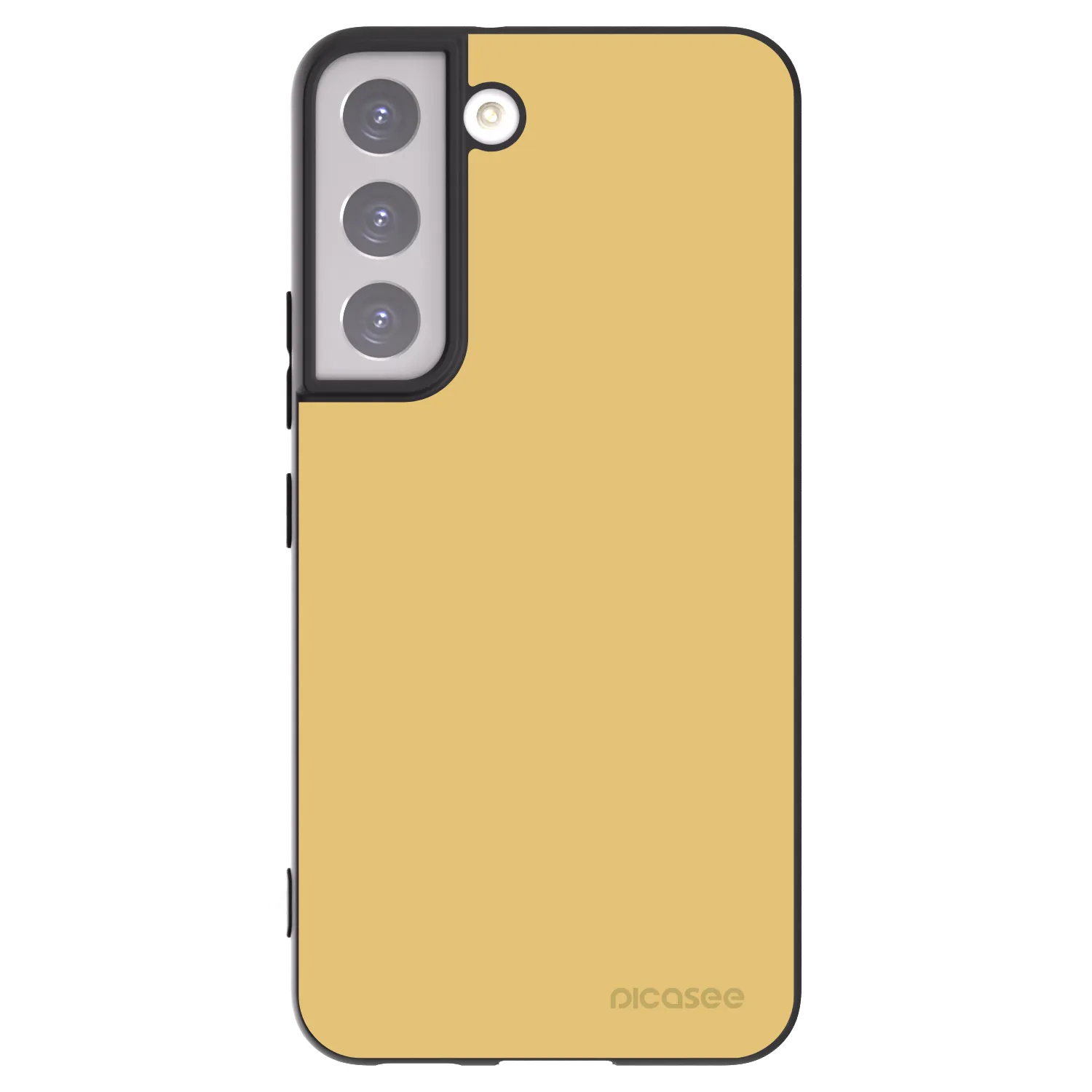 Picasee silikonski črni ovitek za Samsung Galaxy S22 5G - Canary Crystal