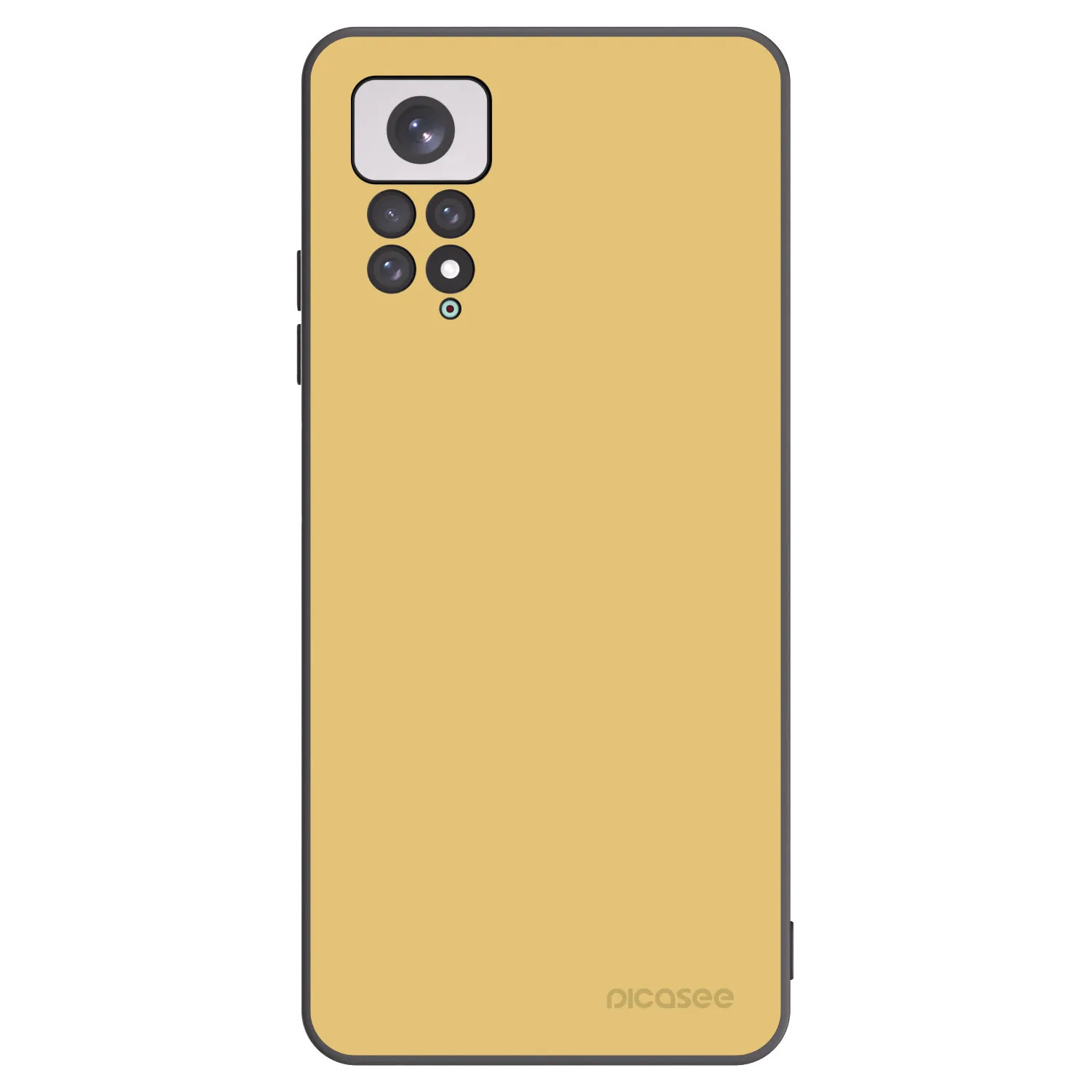 Picasee silikonski črni ovitek za Xiaomi Redmi Note 11 - Canary Crystal