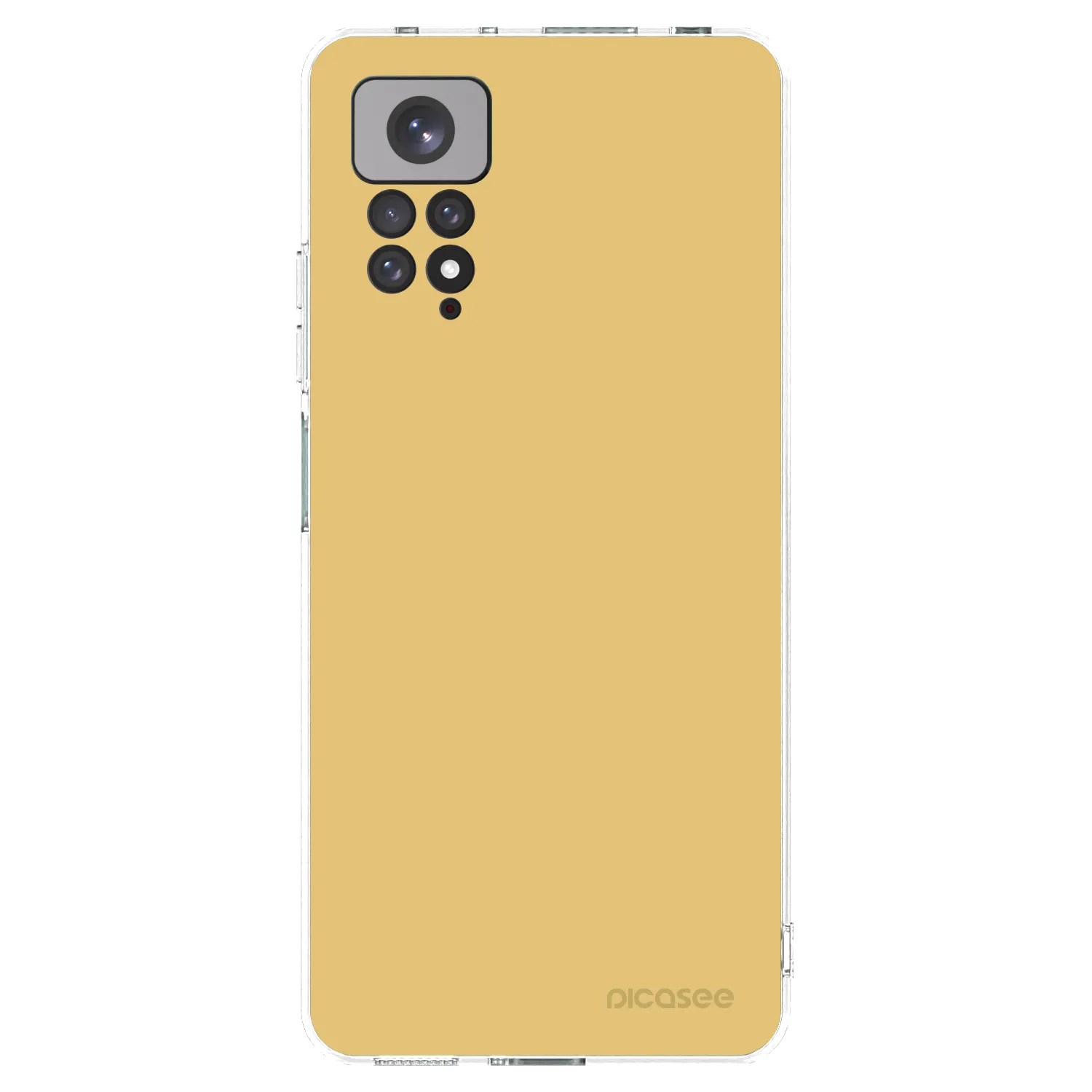 Picasee silikonski prozorni ovitek za Xiaomi Redmi Note 11S 4G - Canary Crystal