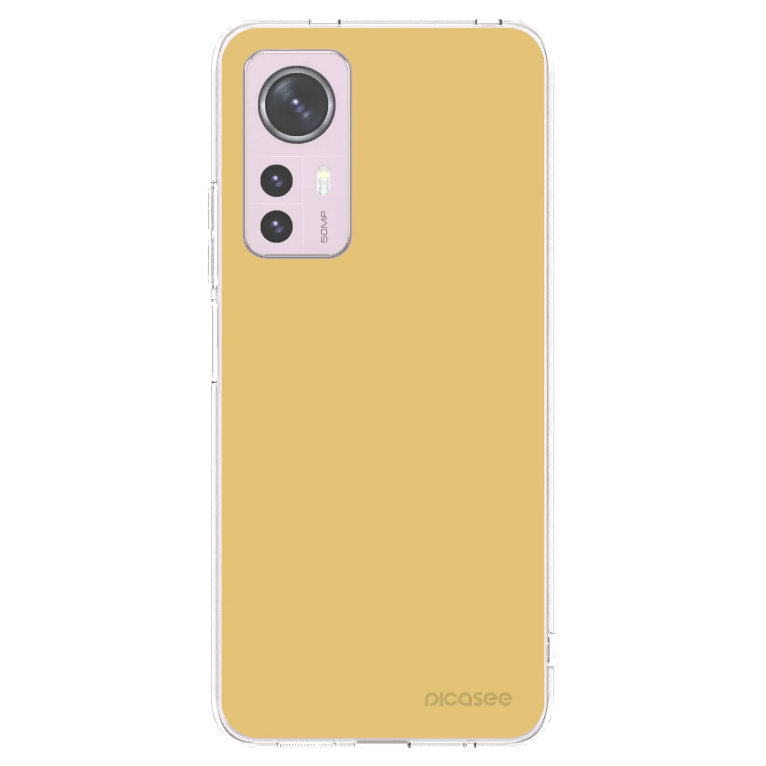 Picasee silikonski prozorni ovitek za Xiaomi 12 - Canary Crystal