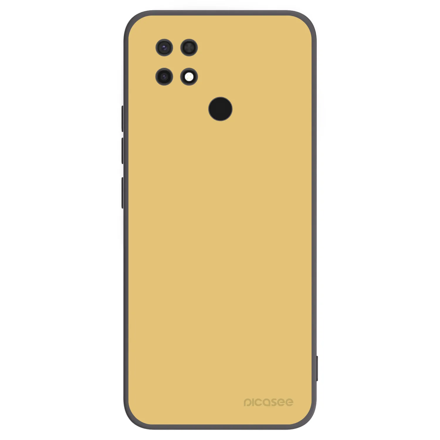 Picasee silikonski črni ovitek za Xiaomi Redmi 10C - Canary Crystal
