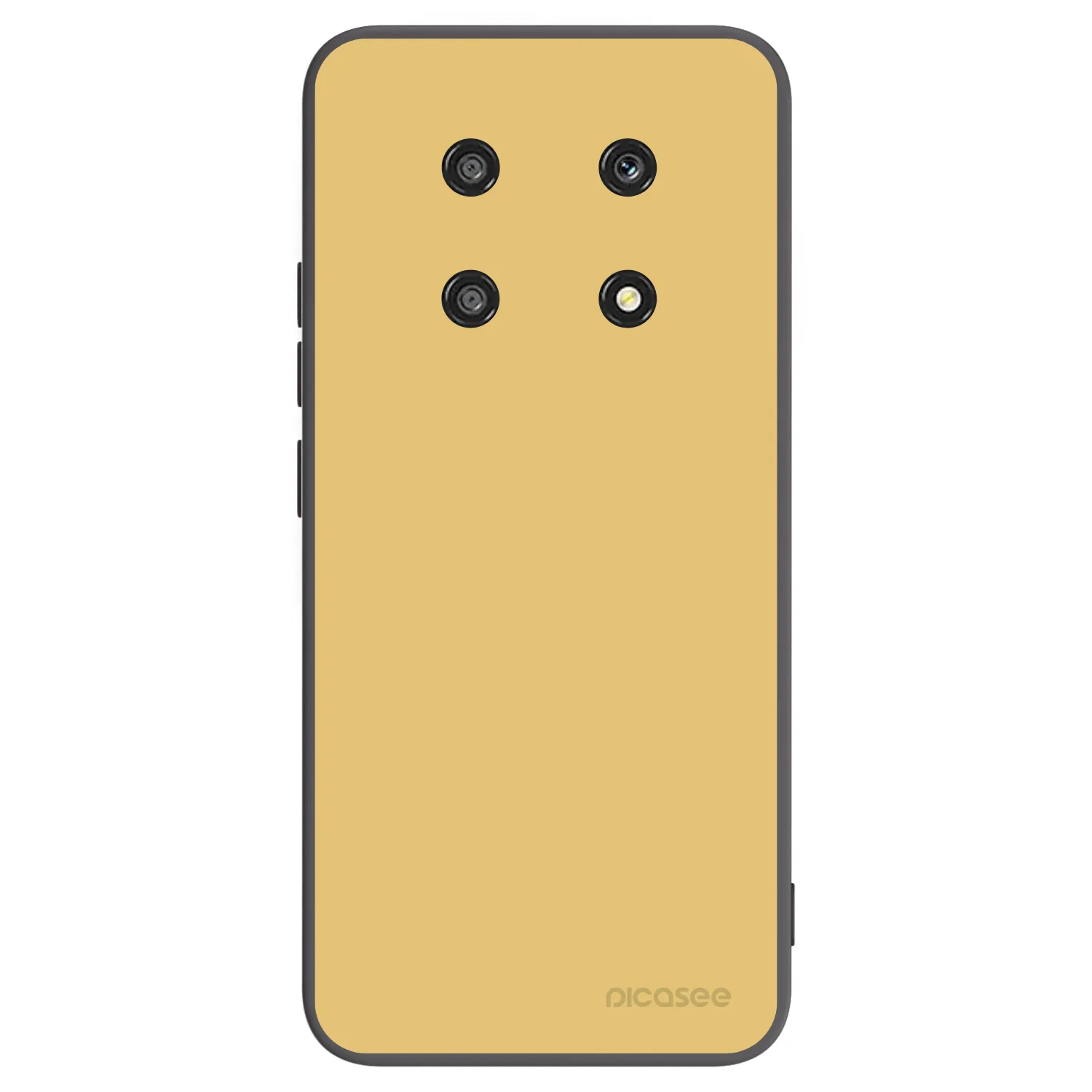 Picasee silikonski črni ovitek za Honor Magic4 Lite 5G - Canary Crystal