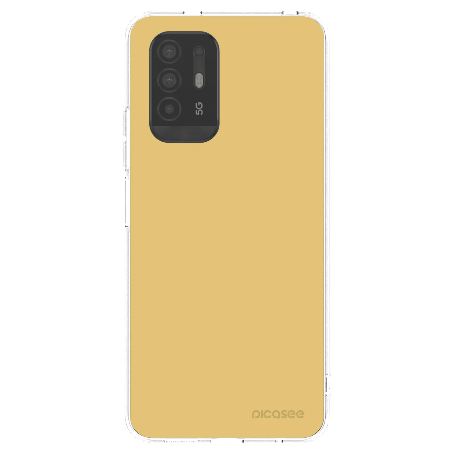 Picasee silikonski prozorni ovitek za OPPO A94 5G - Canary Crystal
