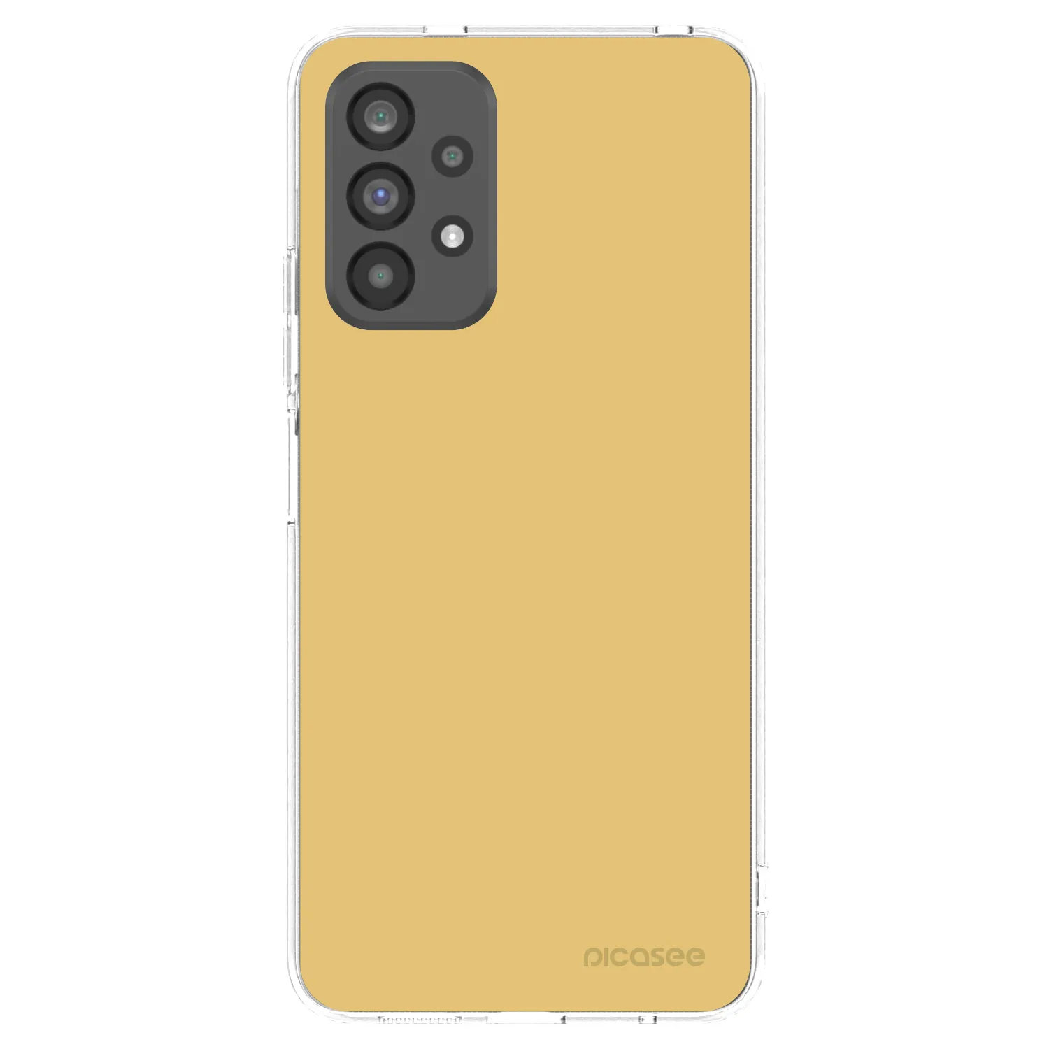 Picasee silikonski prozorni ovitek za Samsung Galaxy A73 5G - Canary Crystal