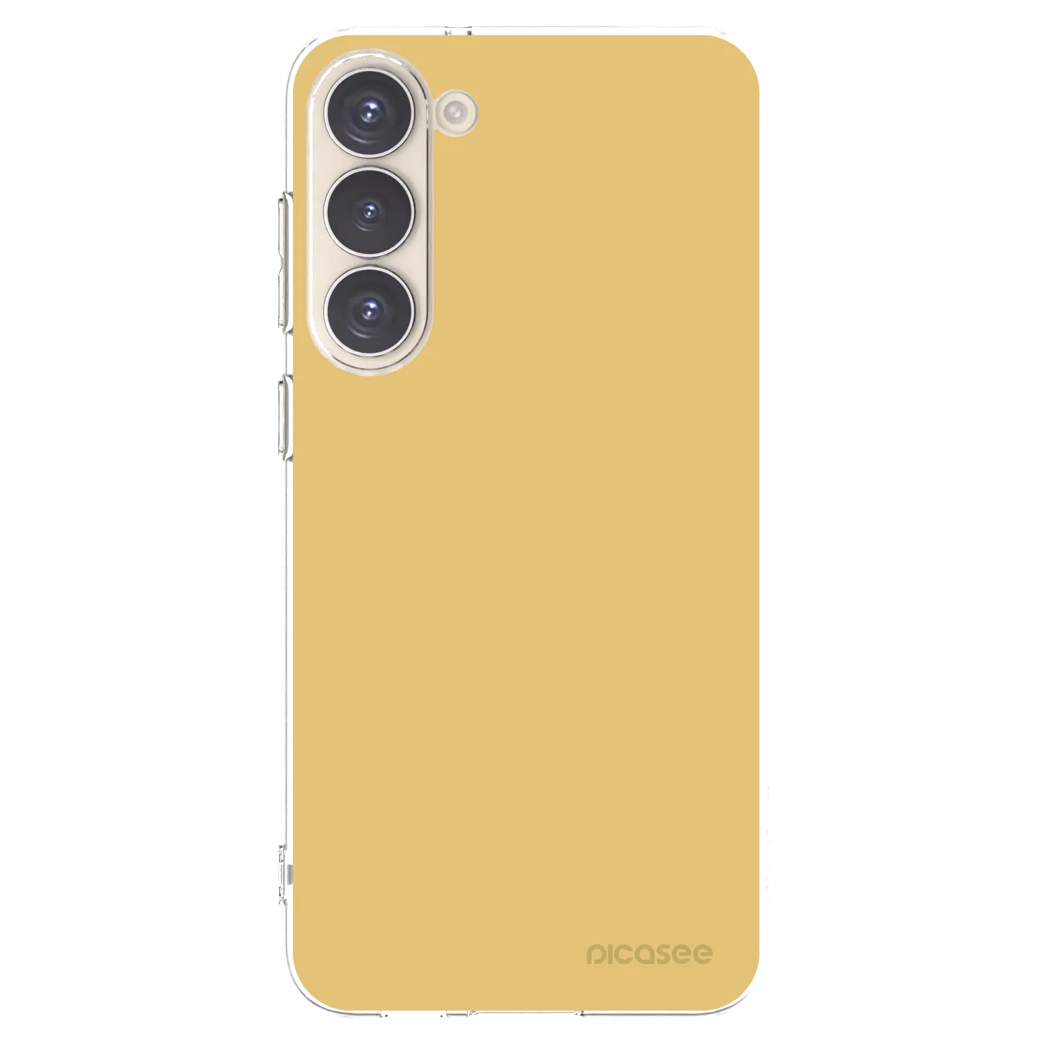 Picasee silikonski prozorni ovitek za Samsung Galaxy S23+ 5G - Canary Crystal