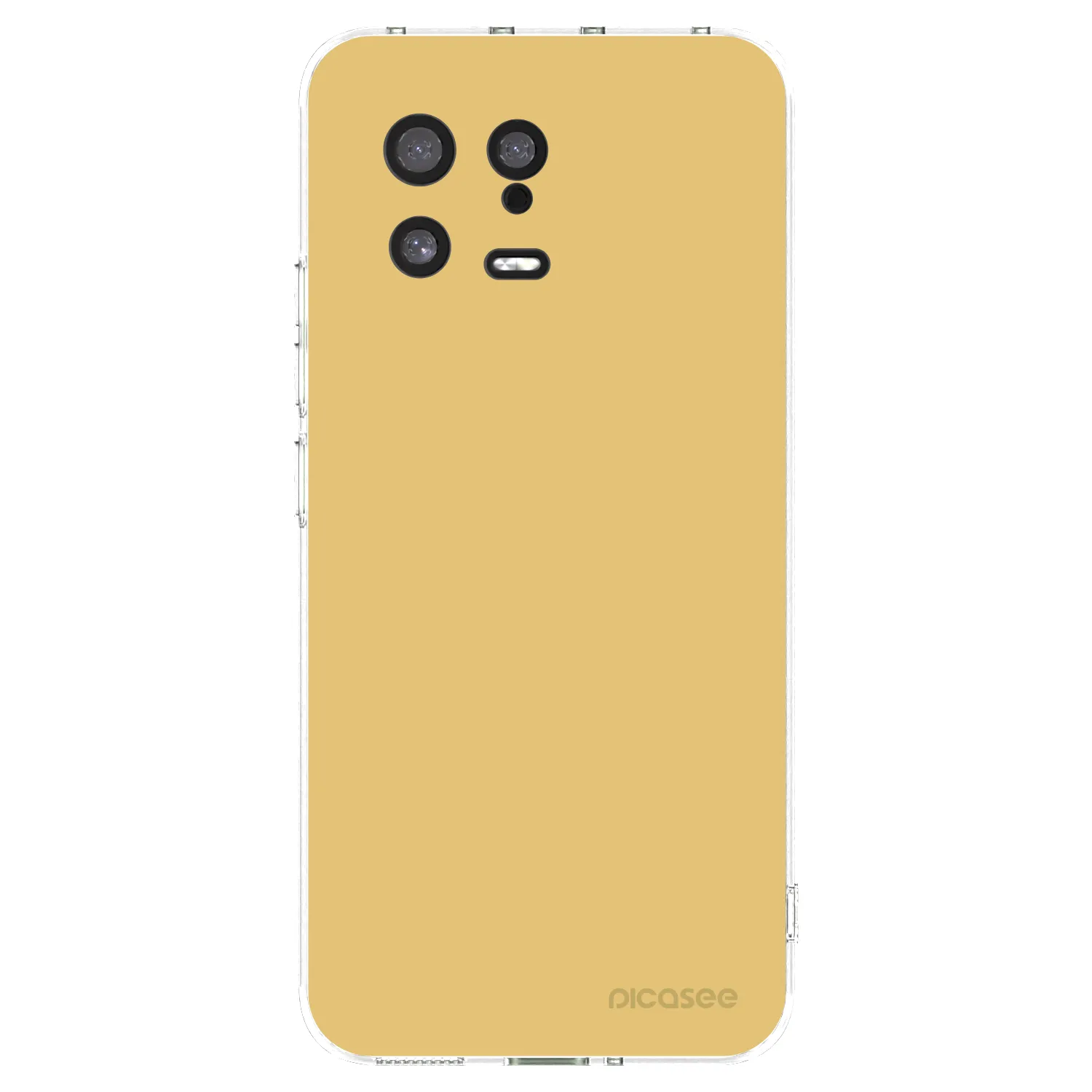 Picasee silikonski prozorni ovitek za Xiaomi 13 - Canary Crystal