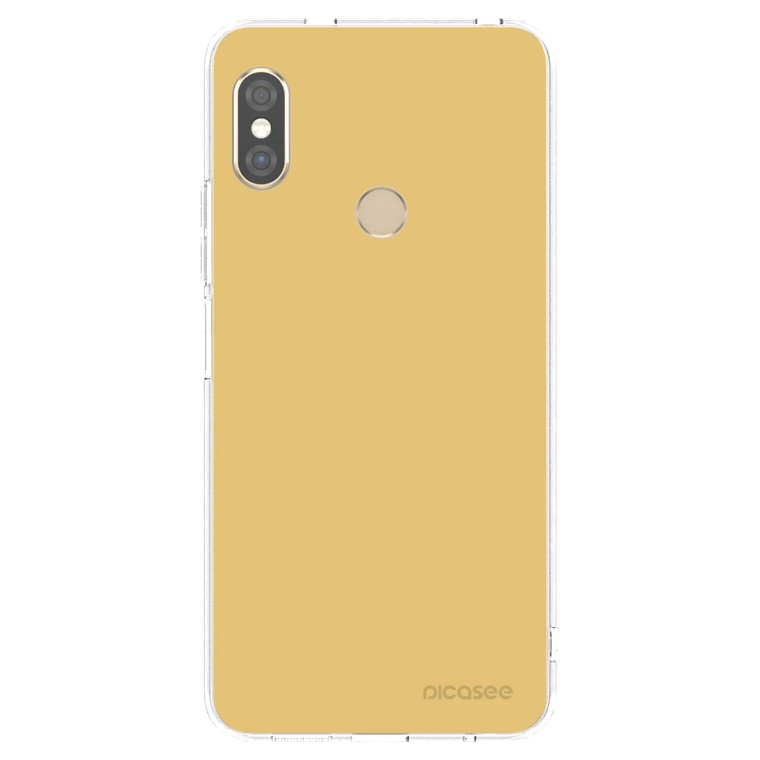 Picasee silikonski prozorni ovitek za Xiaomi Redmi Note 5 Global - Canary Crystal