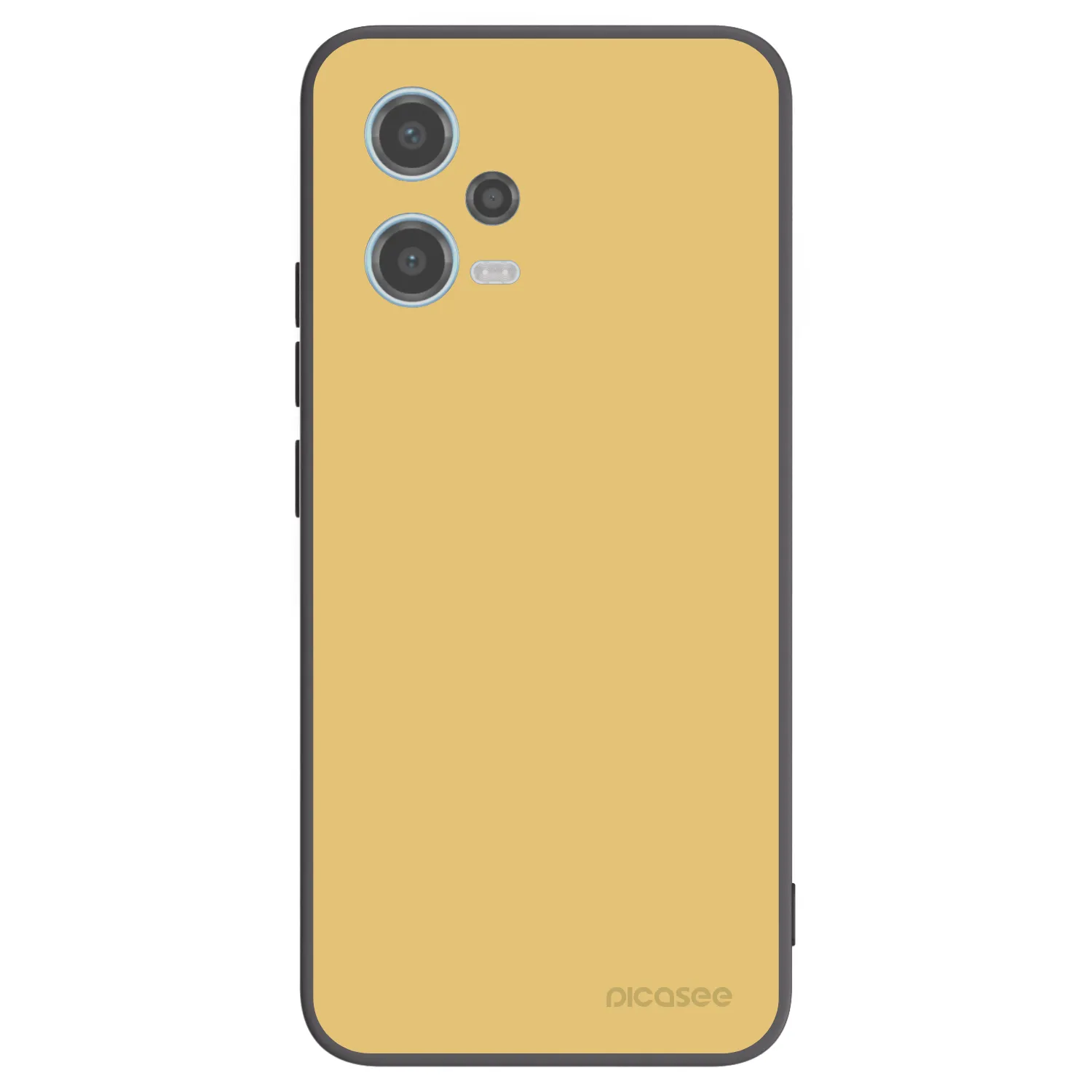 Picasee silikonski črni ovitek za Xiaomi Redmi Note 12 5G - Canary Crystal