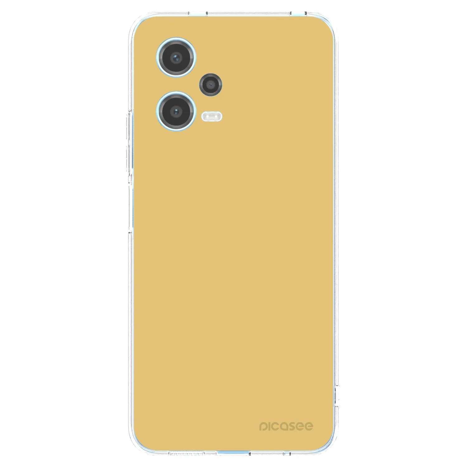 Picasee silikonski prozorni ovitek za Xiaomi Redmi Note 12 5G - Canary Crystal