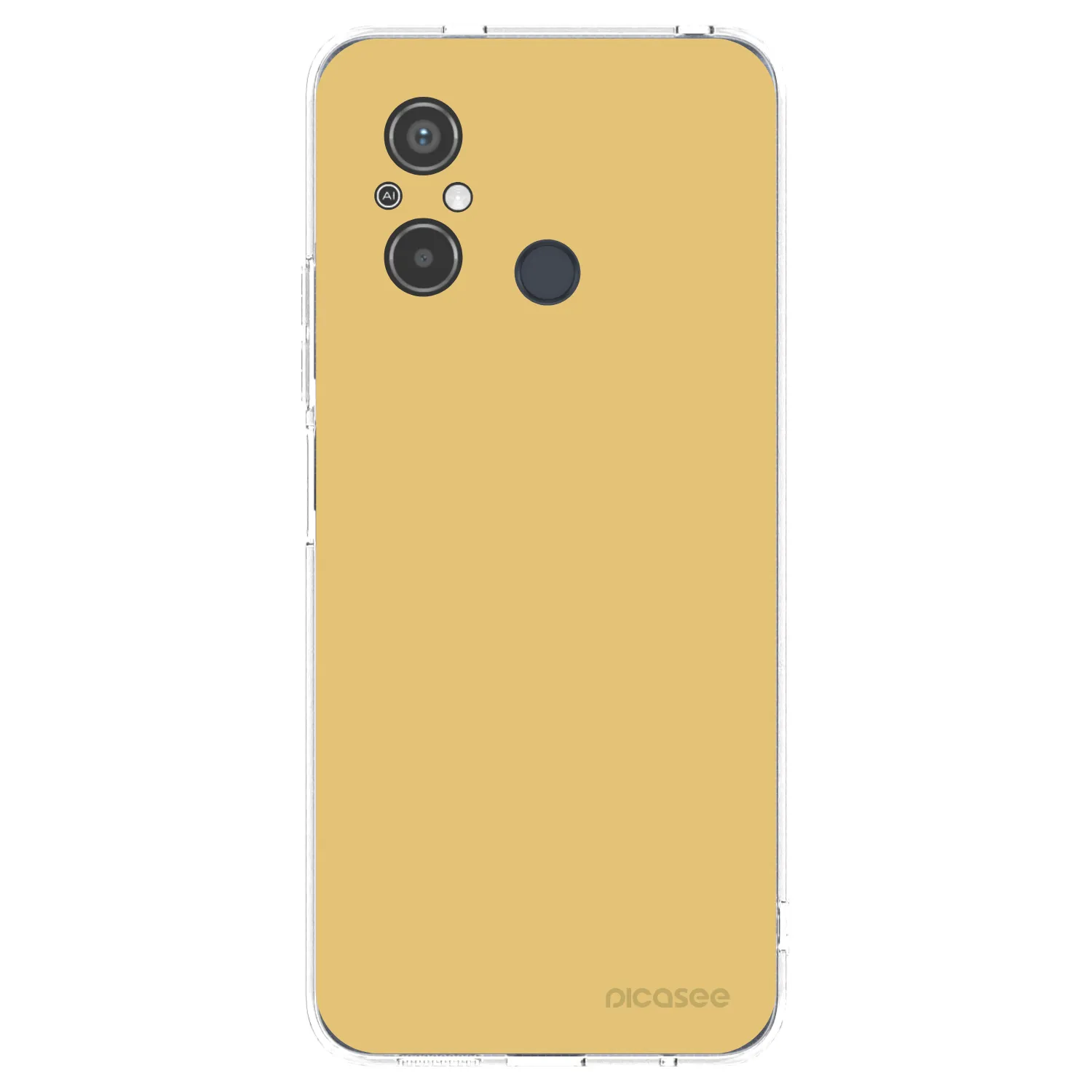 Picasee silikonski prozorni ovitek za Xiaomi Redmi 12C - Canary Crystal