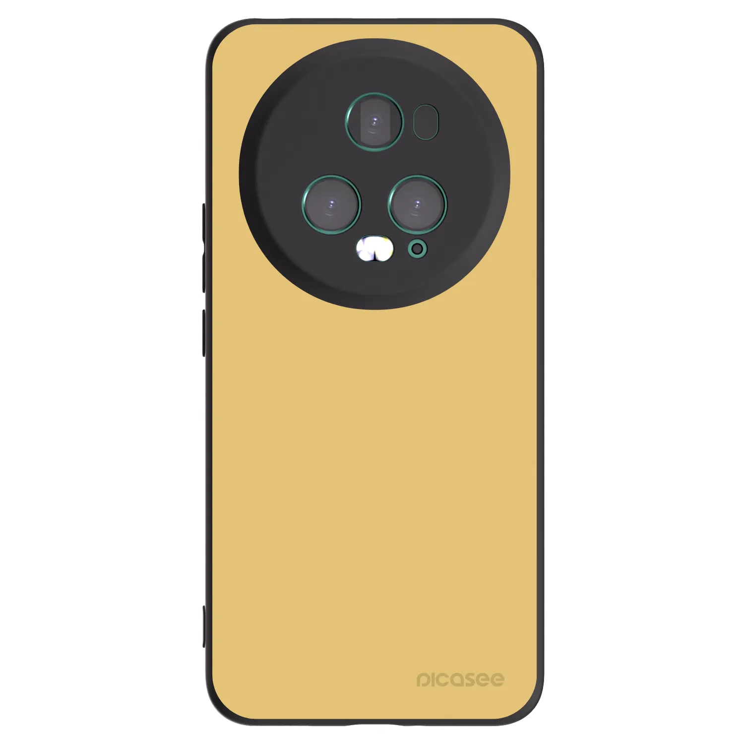 Picasee silikonski črni ovitek za Honor Magic5 Pro - Canary Crystal