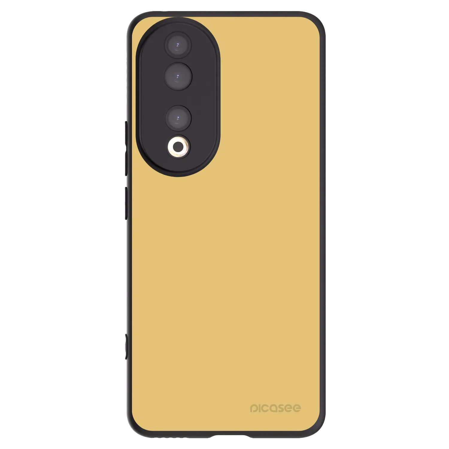 Picasee silikonski črni ovitek za Honor 90 5G - Canary Crystal