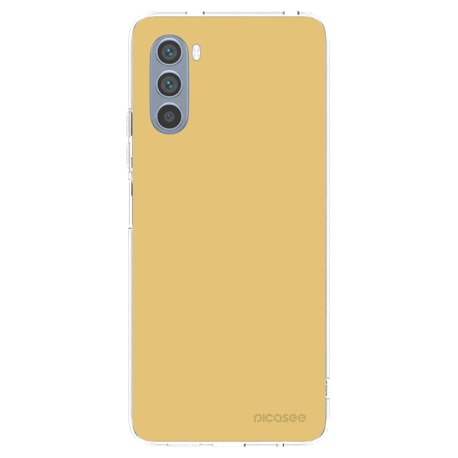 Picasee silikonski prozorni ovitek za Motorola Moto G62 - Canary Crystal