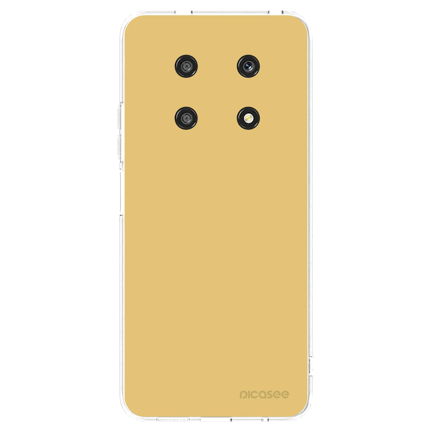 Picasee silikonski prozorni ovitek za Honor Magic4 Lite 5G - Canary Crystal