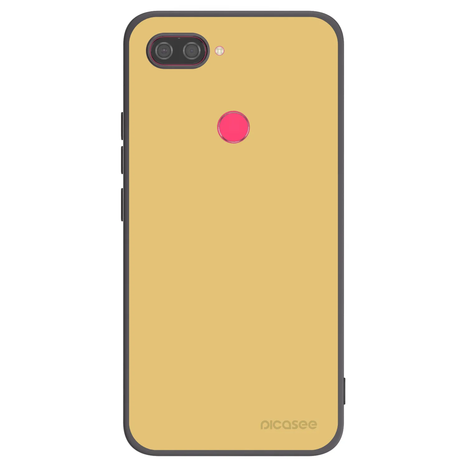 Picasee silikonski črni ovitek za Xiaomi Mi 8 Lite - Canary Crystal