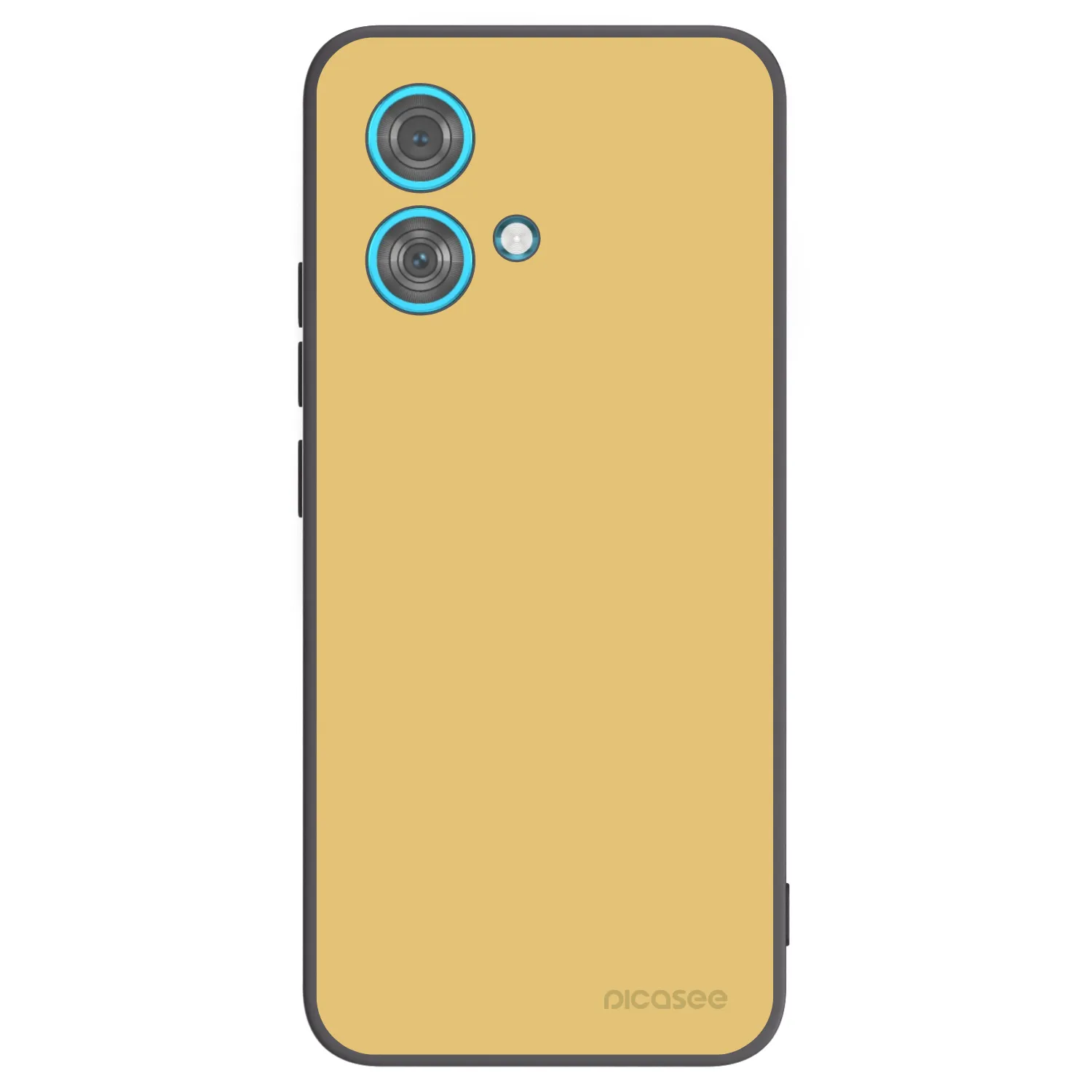 Picasee silikonski črni ovitek za Motorola Edge 40 Neo - Canary Crystal