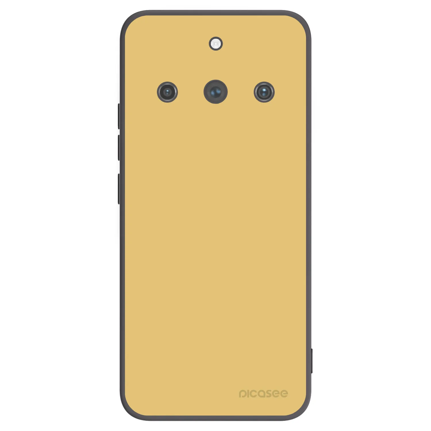 Picasee silikonski črni ovitek za Realme 11 Pro+ - Canary Crystal
