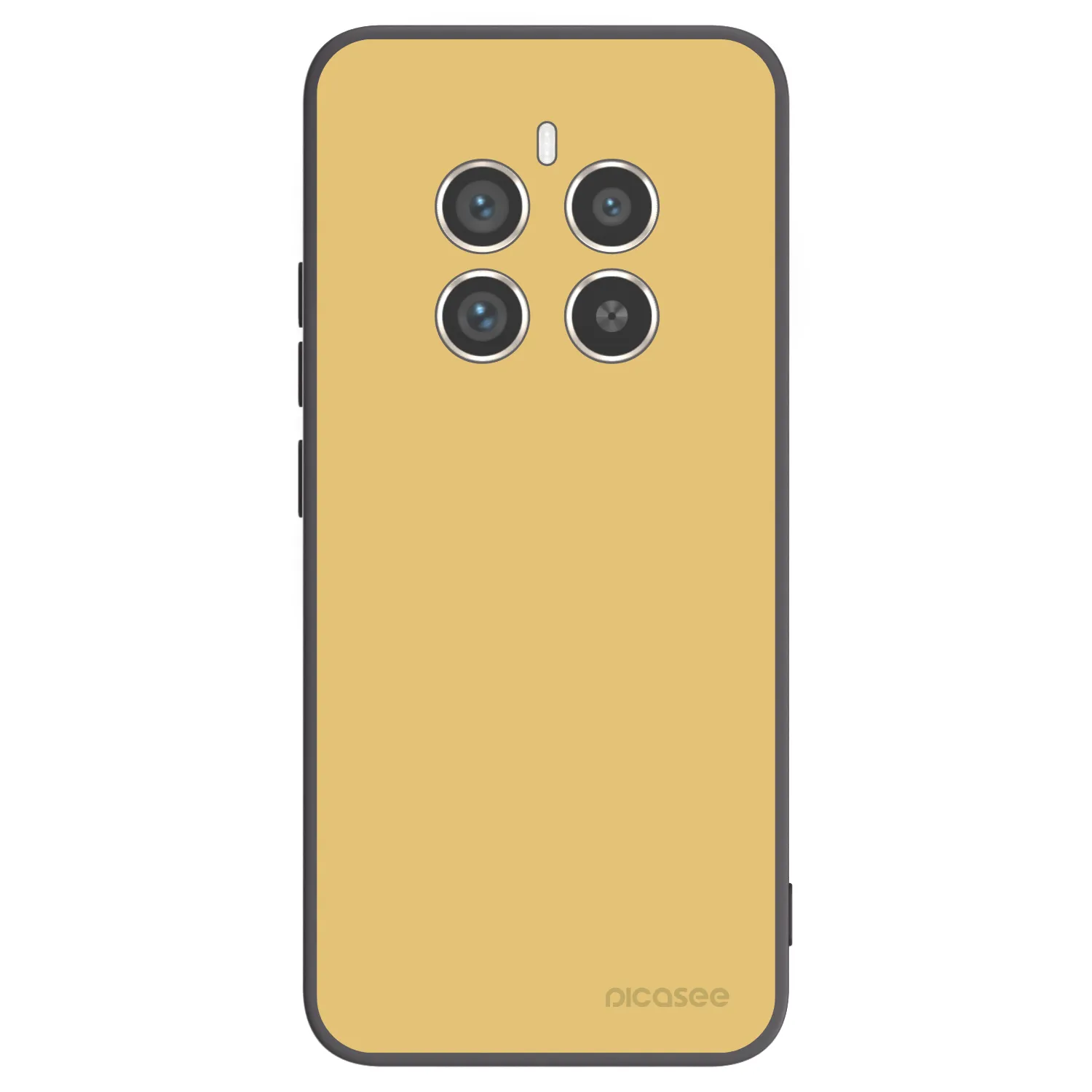 Picasee silikonski črni ovitek za Realme 12 Pro 5G - Canary Crystal