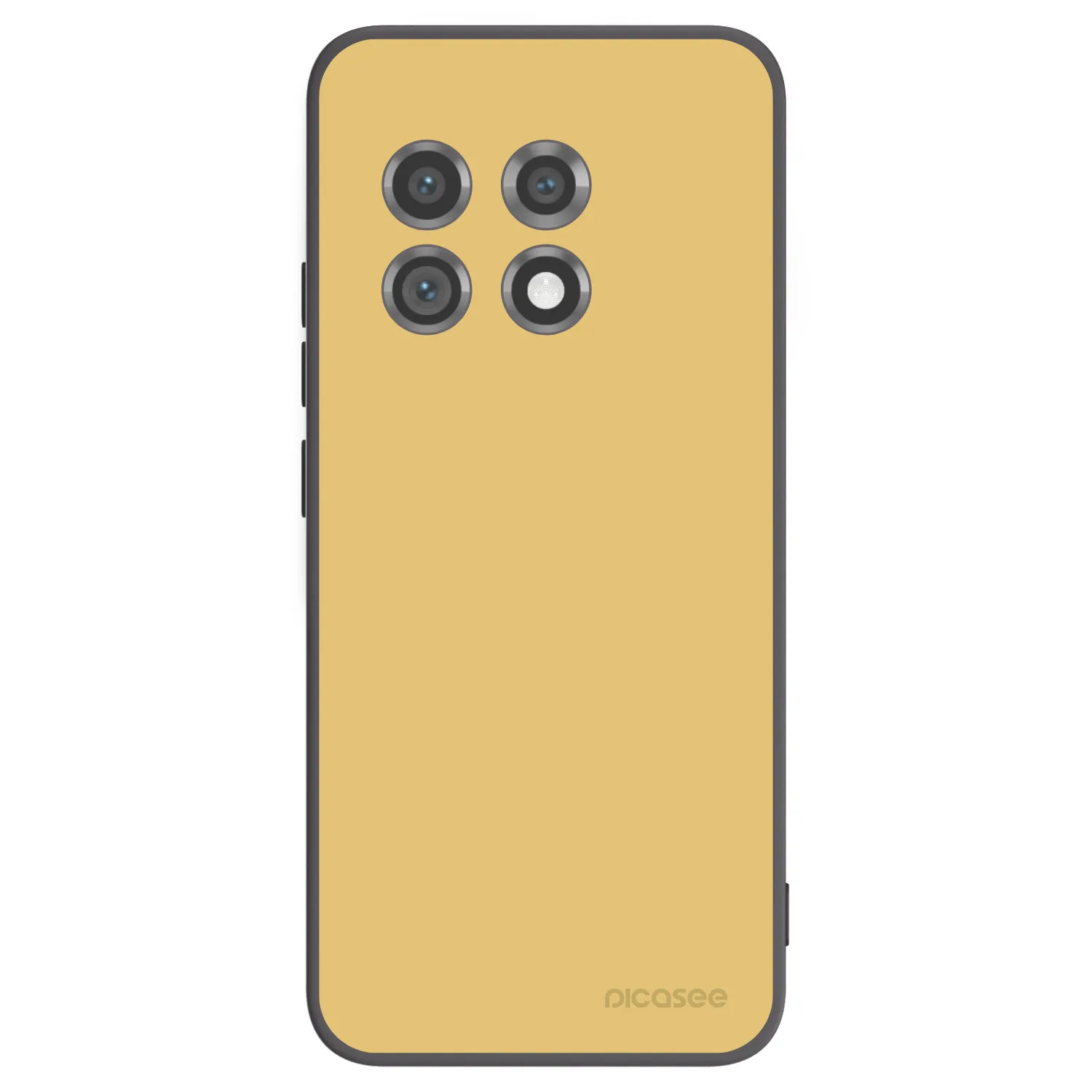Picasee silikonski črni ovitek za OnePlus 11 5G - Canary Crystal