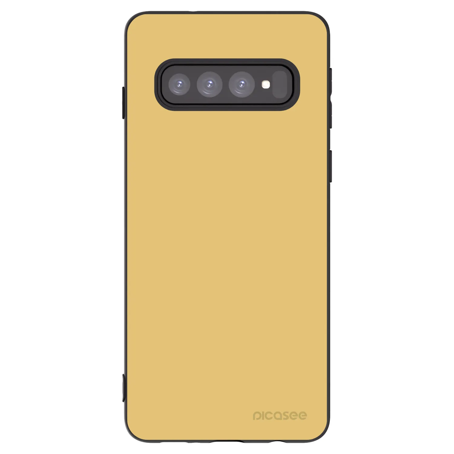 Picasee silikonski črni ovitek za Samsung Galaxy S10 G973 - Canary Crystal