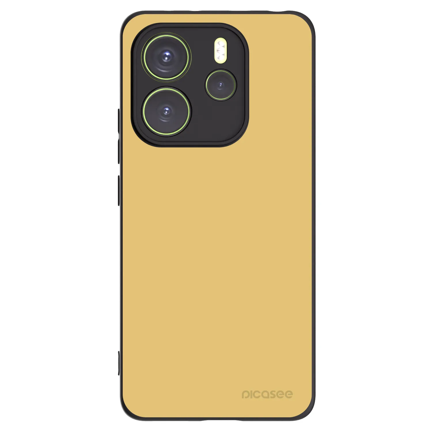Picasee silikonski črni ovitek za Xiaomi Redmi Note 14 4G - Canary Crystal