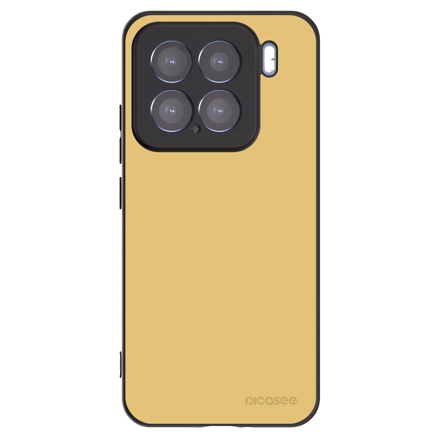 Picasee silikonski črni ovitek za Xiaomi 15 - Canary Crystal