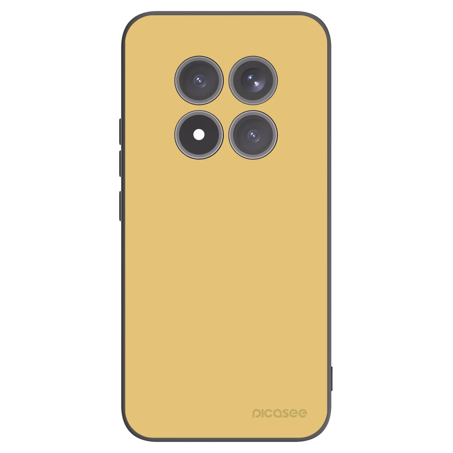 Picasee silikonski črni ovitek za Xiaomi Redmi Note 15 Pro+ - Canary Crystal