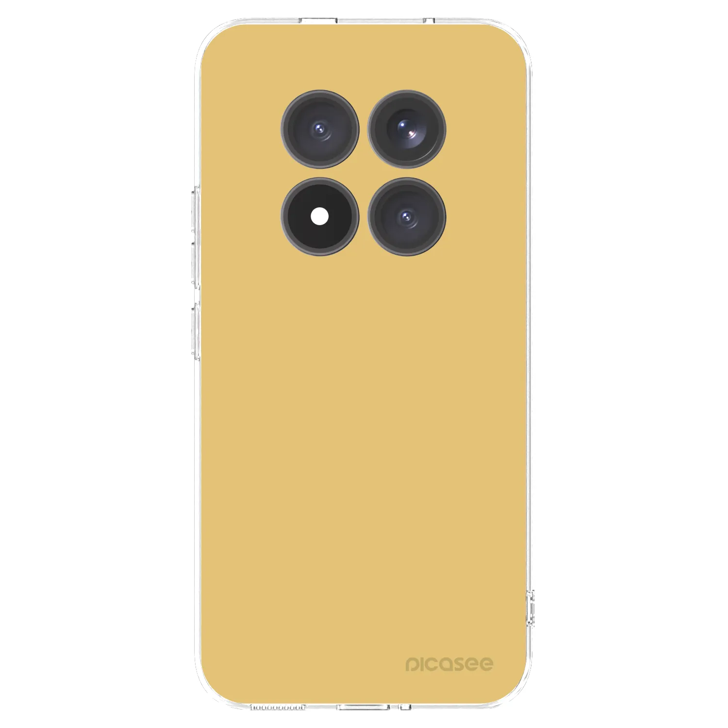 Picasee silikonski prozorni ovitek za Xiaomi Redmi Note 15 Pro+ - Canary Crystal