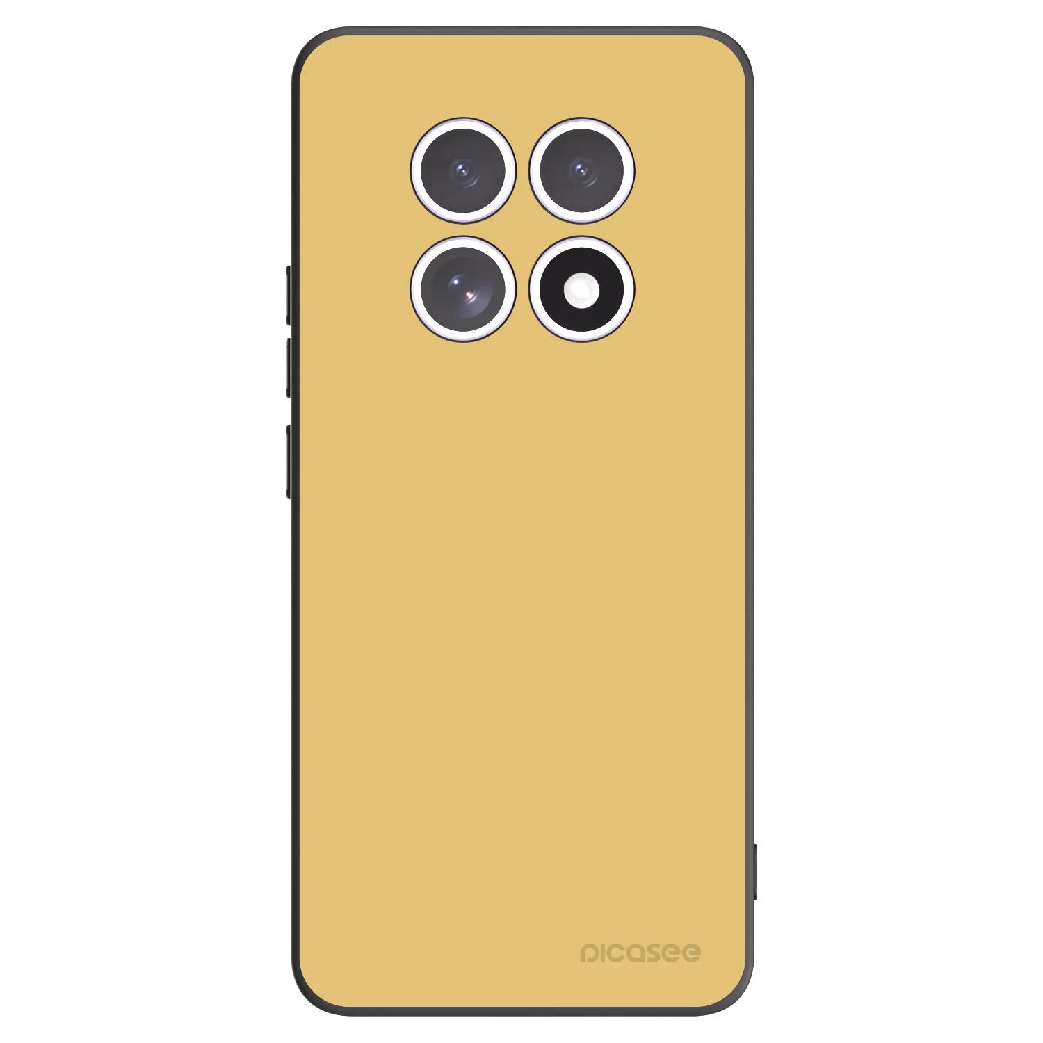 Picasee silikonski črni ovitek za Xiaomi Redmi Note 15 - Canary Crystal