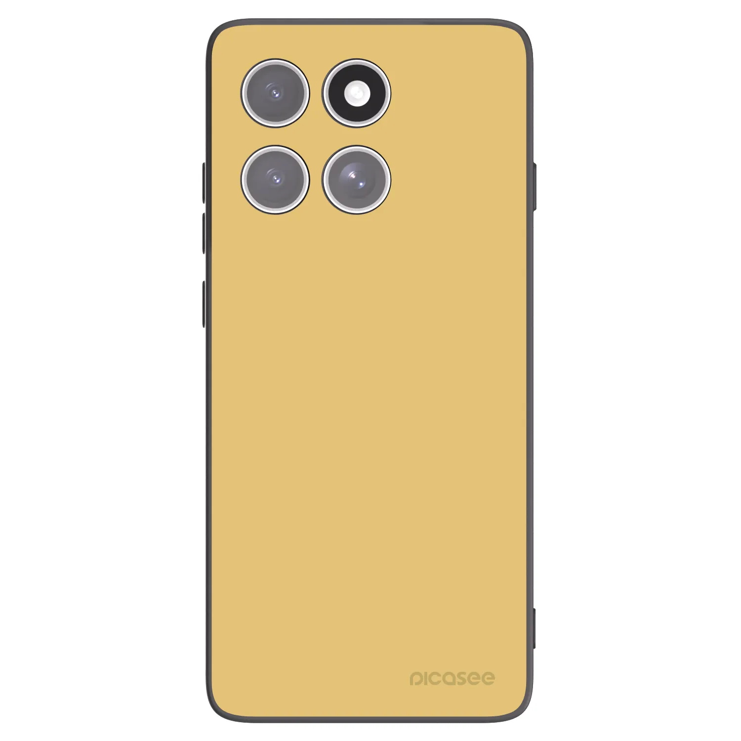 Picasee silikonski črni ovitek za Motorola Edge 60 Fusion - Canary Crystal