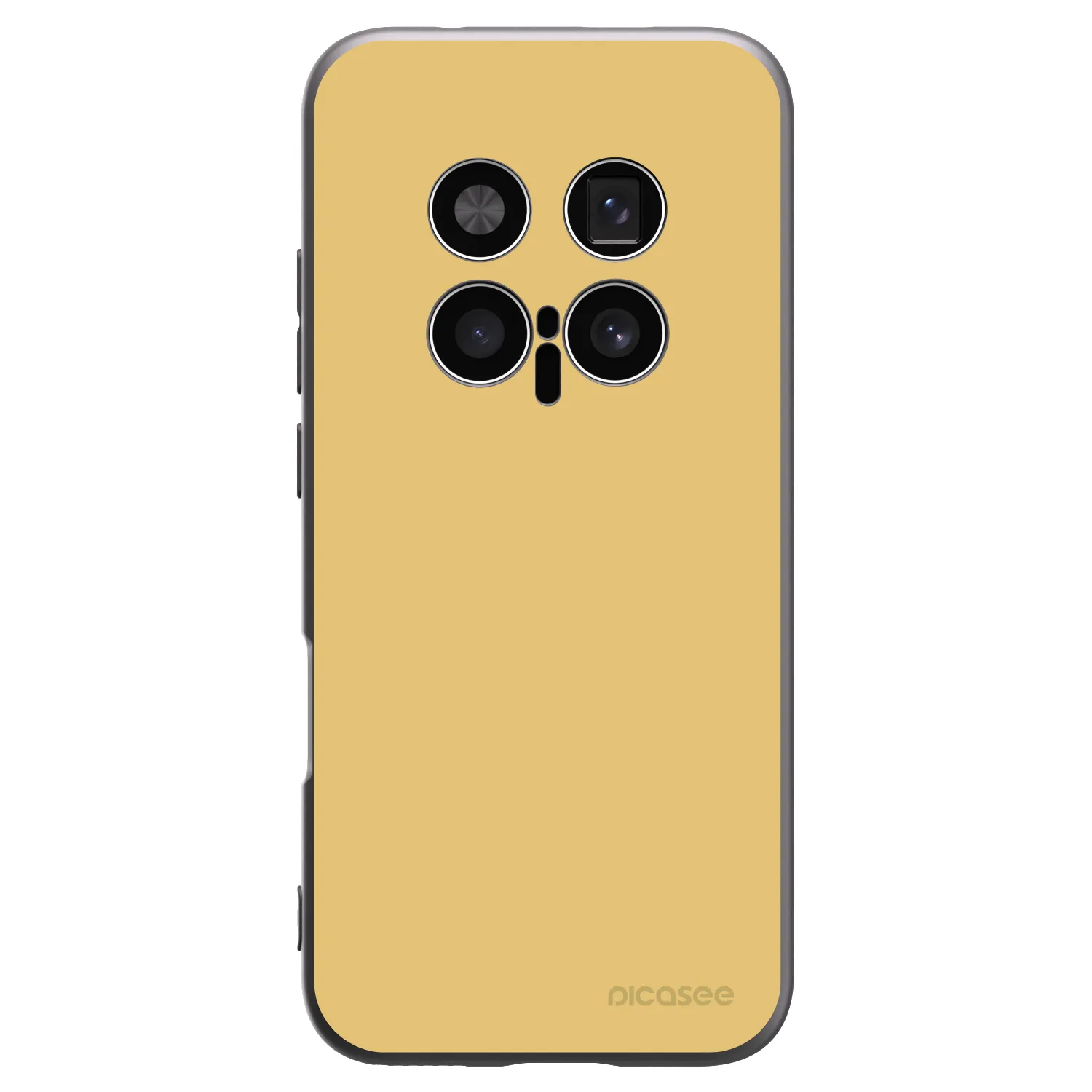 Picasee silikonski črni ovitek za Honor Magic8 Pro 5G - Canary Crystal