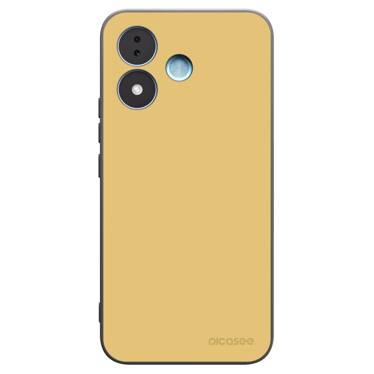 Picasee silikonski črni ovitek za Xiaomi Redmi Note 17 5G - Canary Crystal