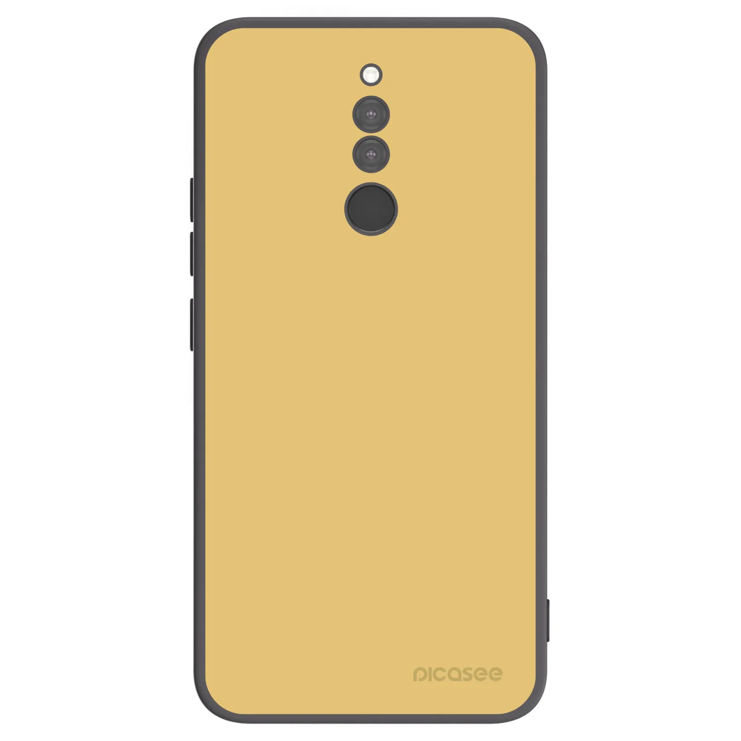 Picasee silikonski črni ovitek za Xiaomi Redmi 8 - Canary Crystal