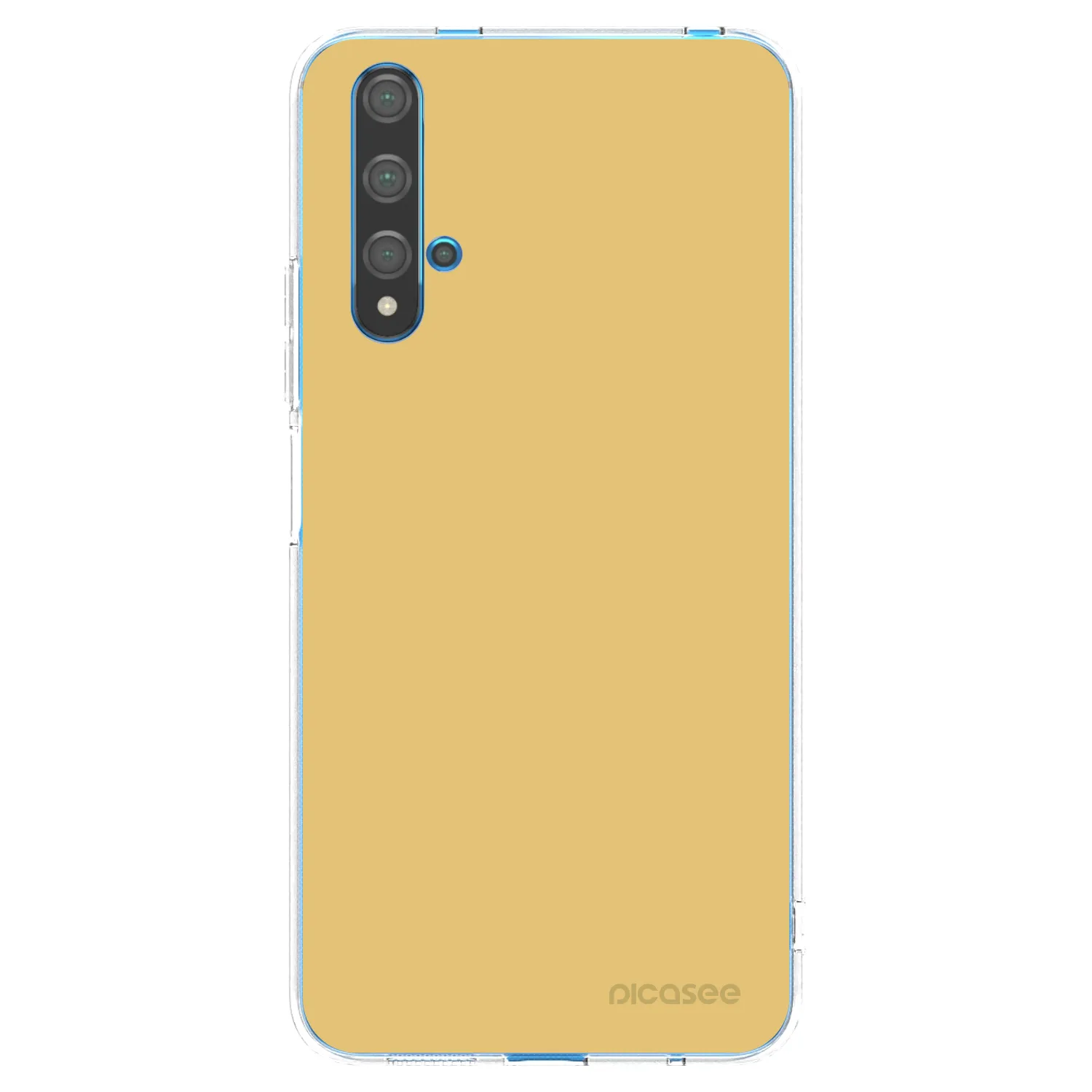 Picasee silikonski prozorni ovitek za Huawei Nova 5T - Canary Crystal