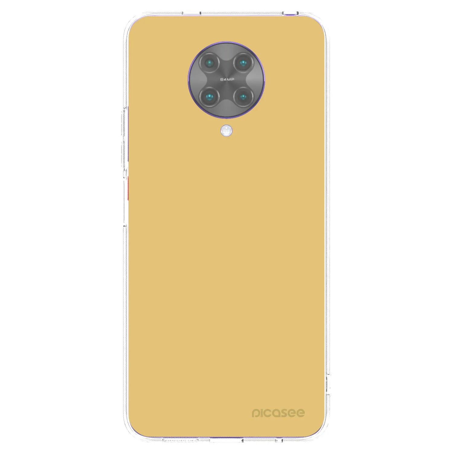 Picasee silikonski prozorni ovitek za Xiaomi Poco F2 Pro - Canary Crystal