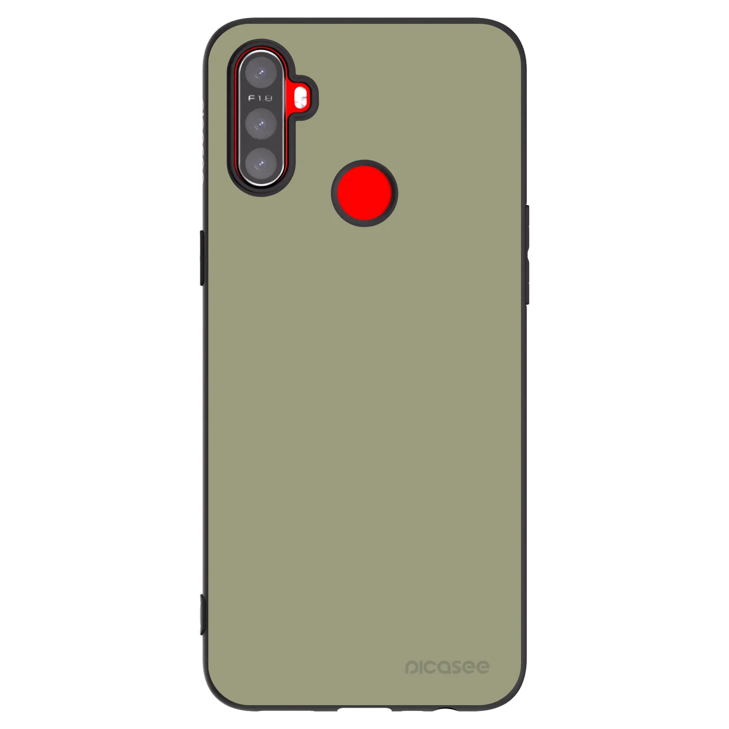 Picasee silikonski črni ovitek za Realme C3 - Dewy Dawn