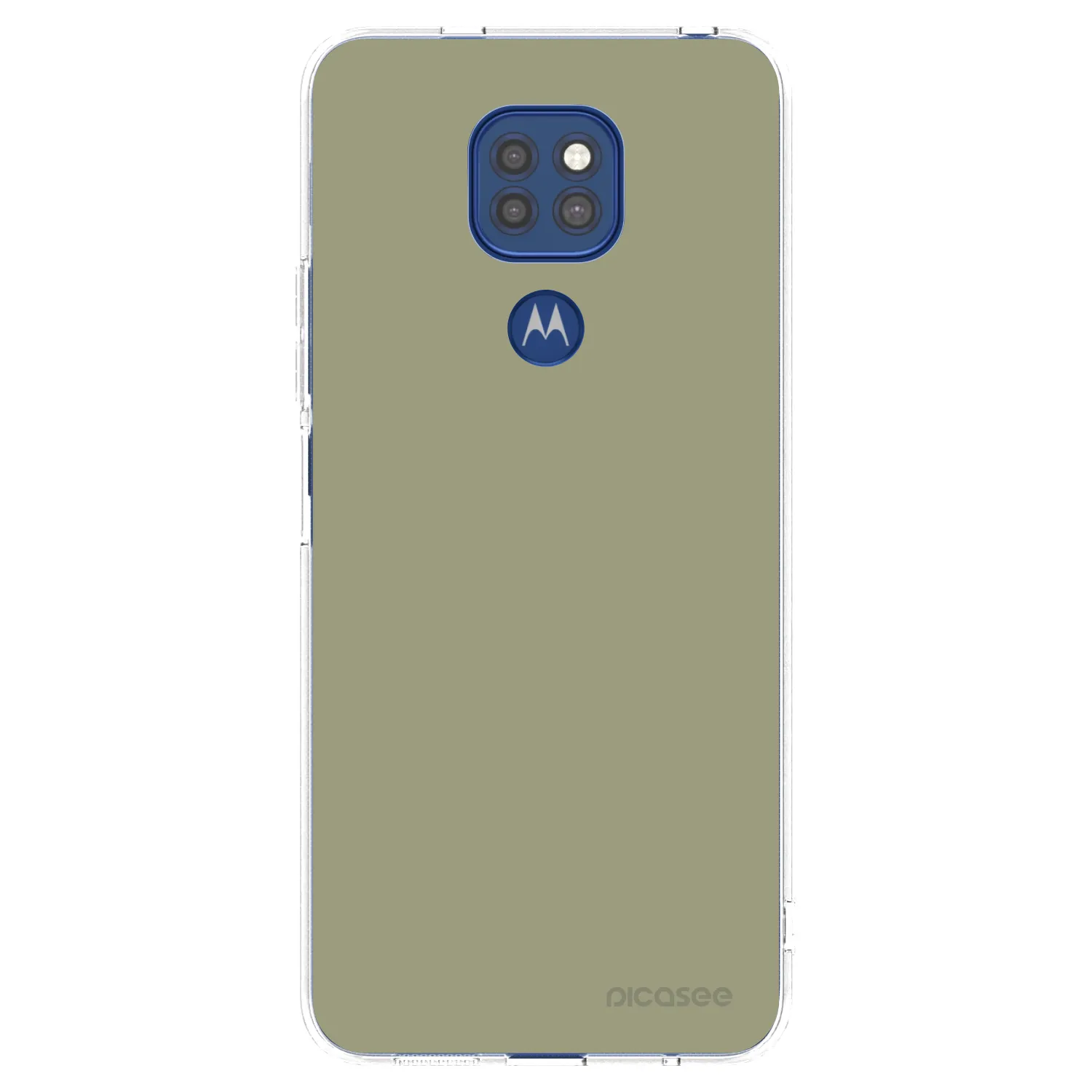 Picasee silikonski prozorni ovitek za Motorola Moto G9 Play - Dewy Dawn