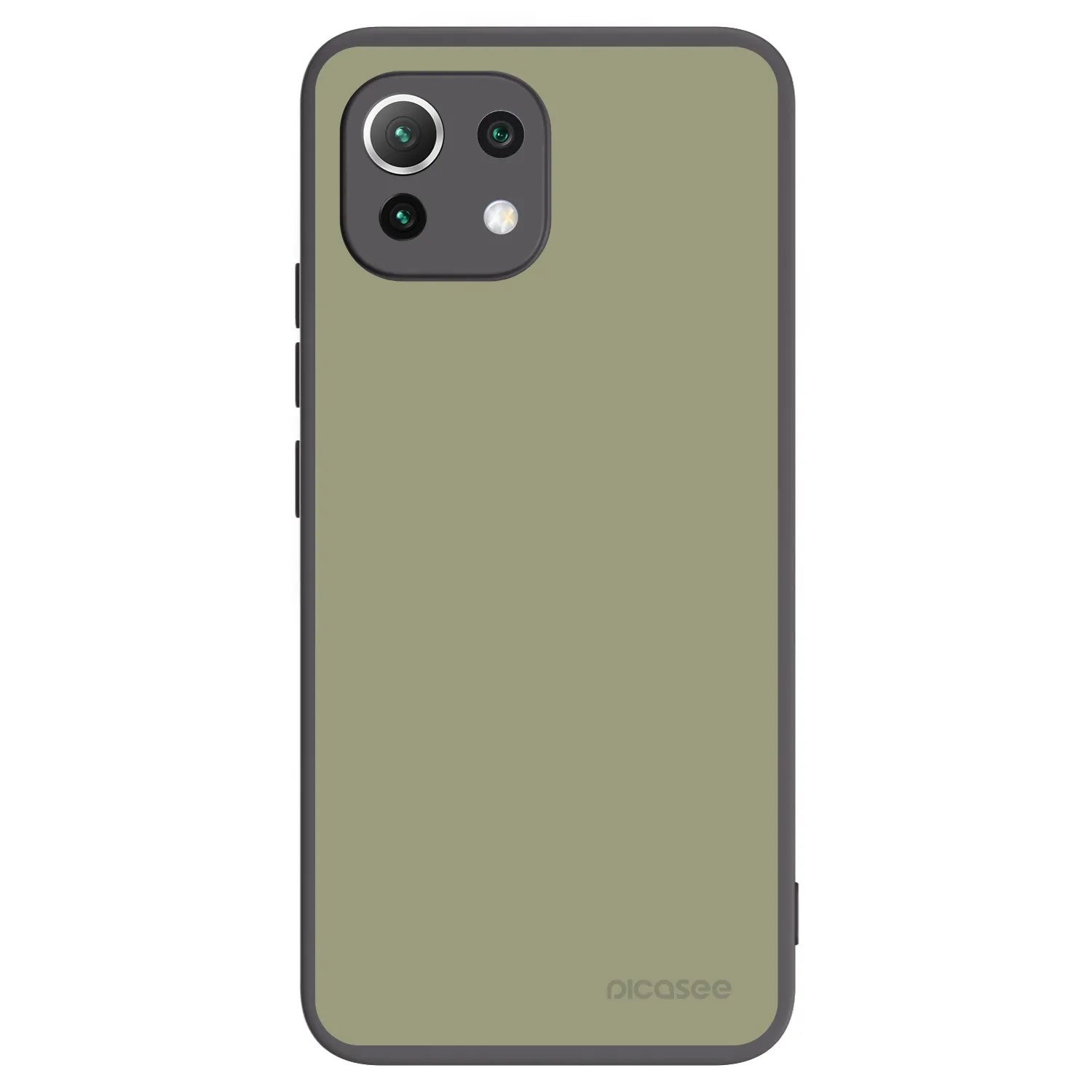 Picasee silikonski črni ovitek za Xiaomi 11 Lite 5G NE - Dewy Dawn