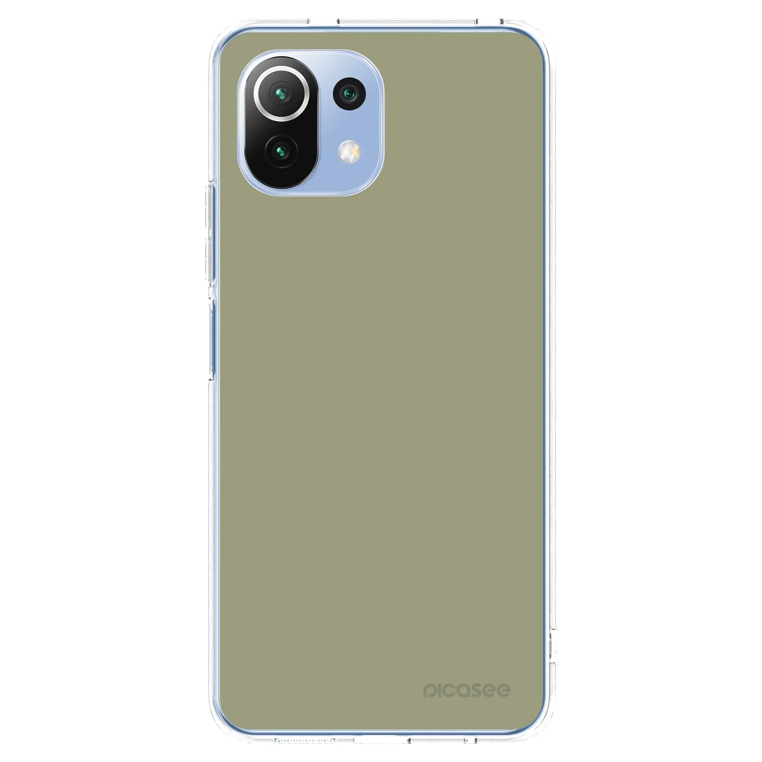 Picasee silikonski prozorni ovitek za Xiaomi 11 Lite 5G NE - Dewy Dawn