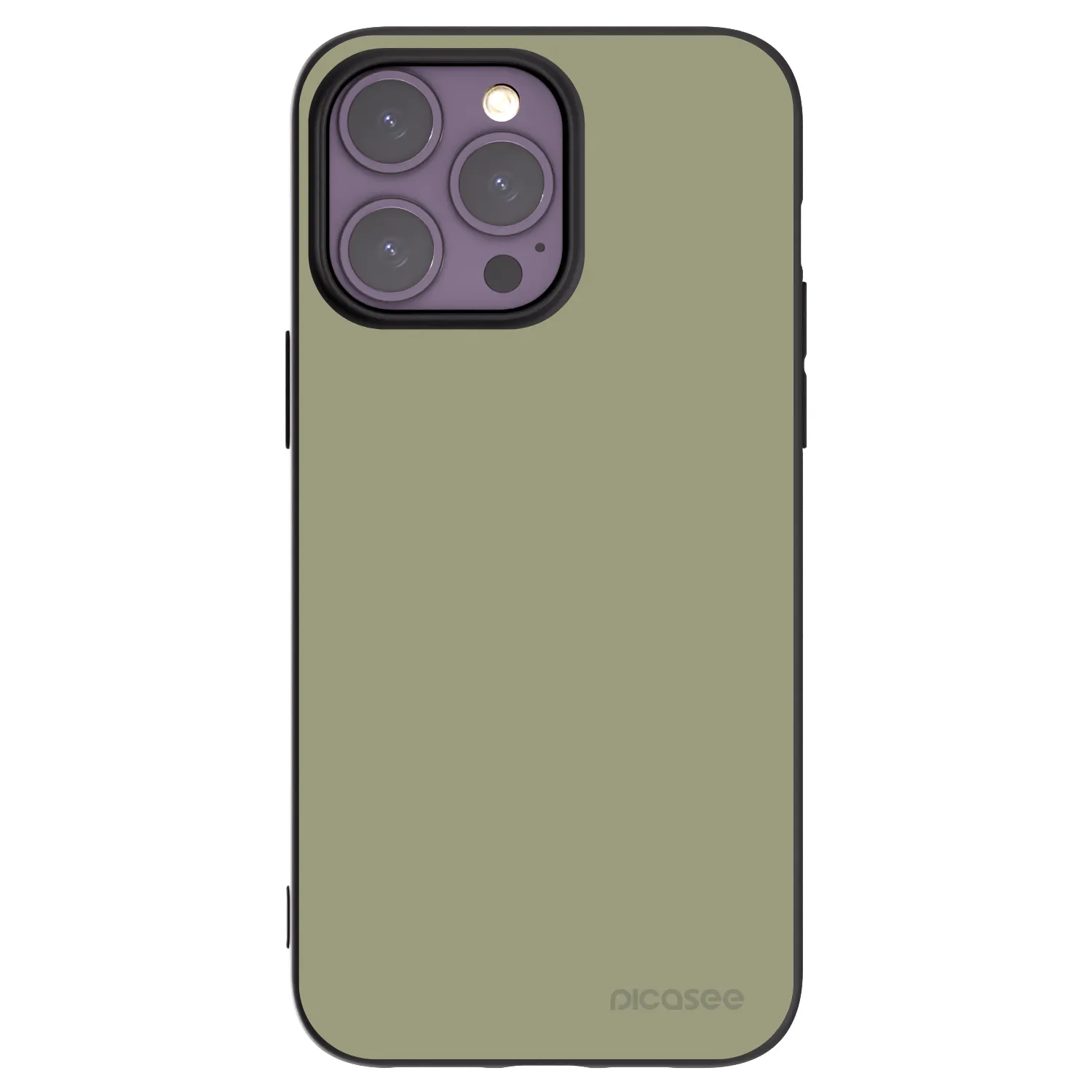 Picasee silikonski črni ovitek za Apple iPhone 14 Pro Max - Dewy Dawn