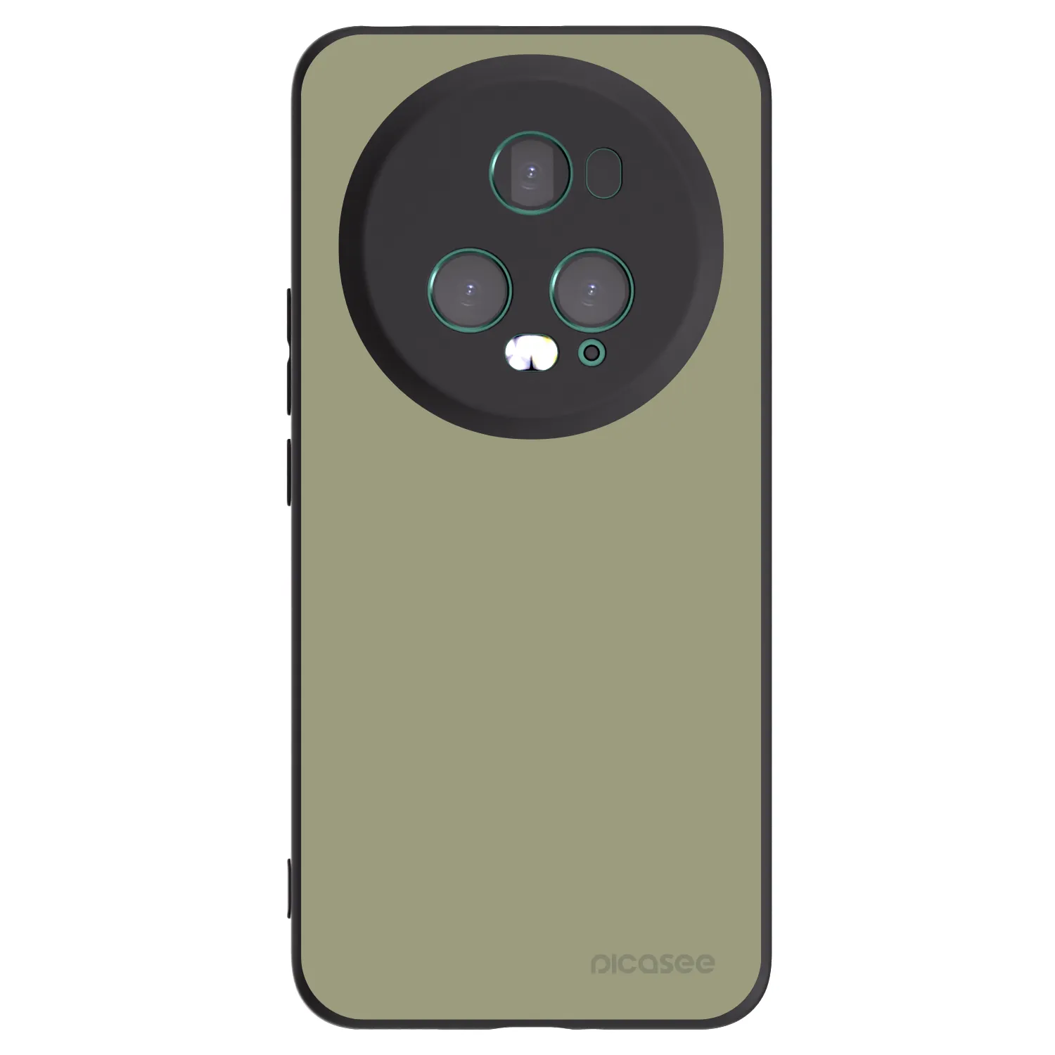 Picasee silikonski črni ovitek za Honor Magic5 Pro - Dewy Dawn