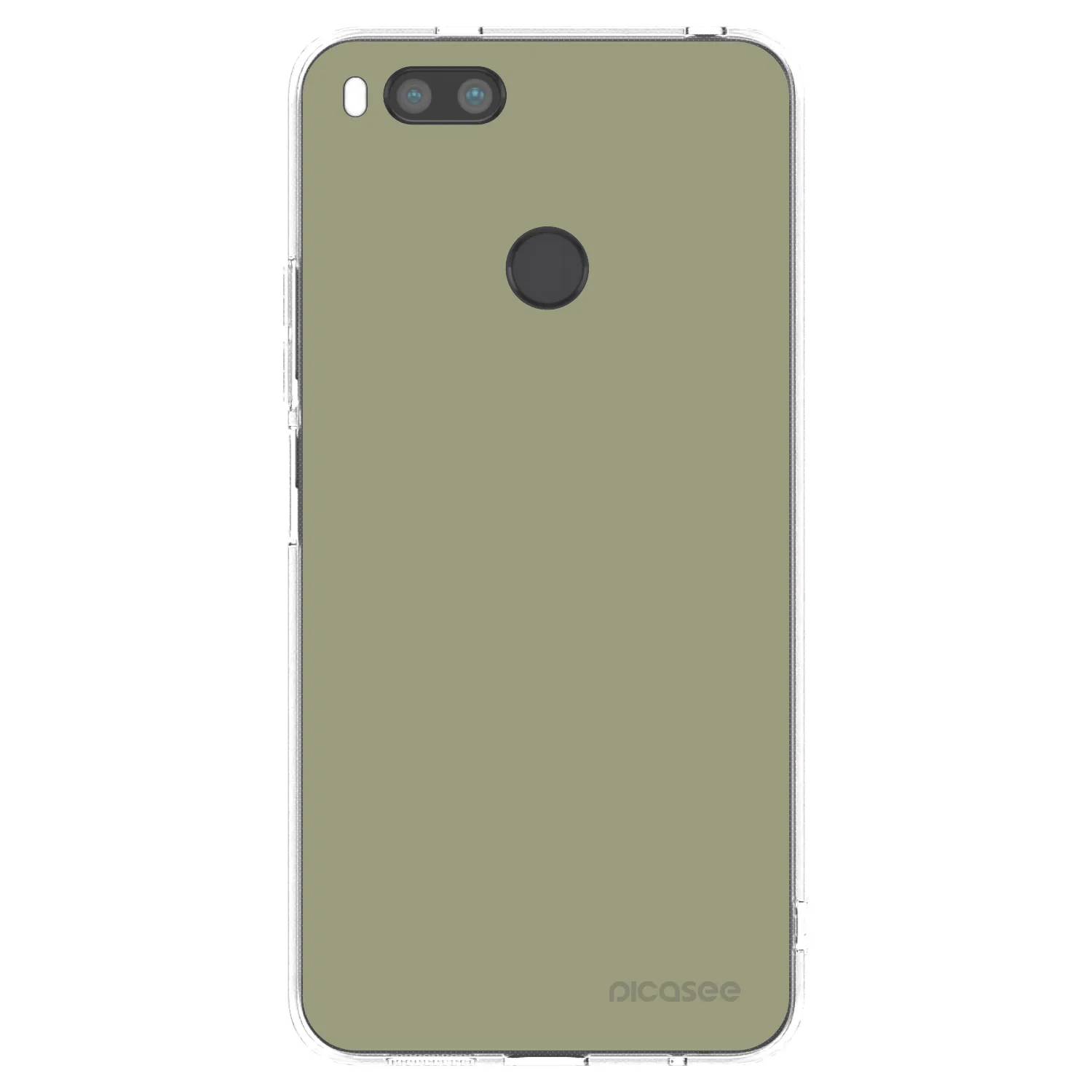 Picasee silikonski prozorni ovitek za Xiaomi Mi A1 Global - Dewy Dawn