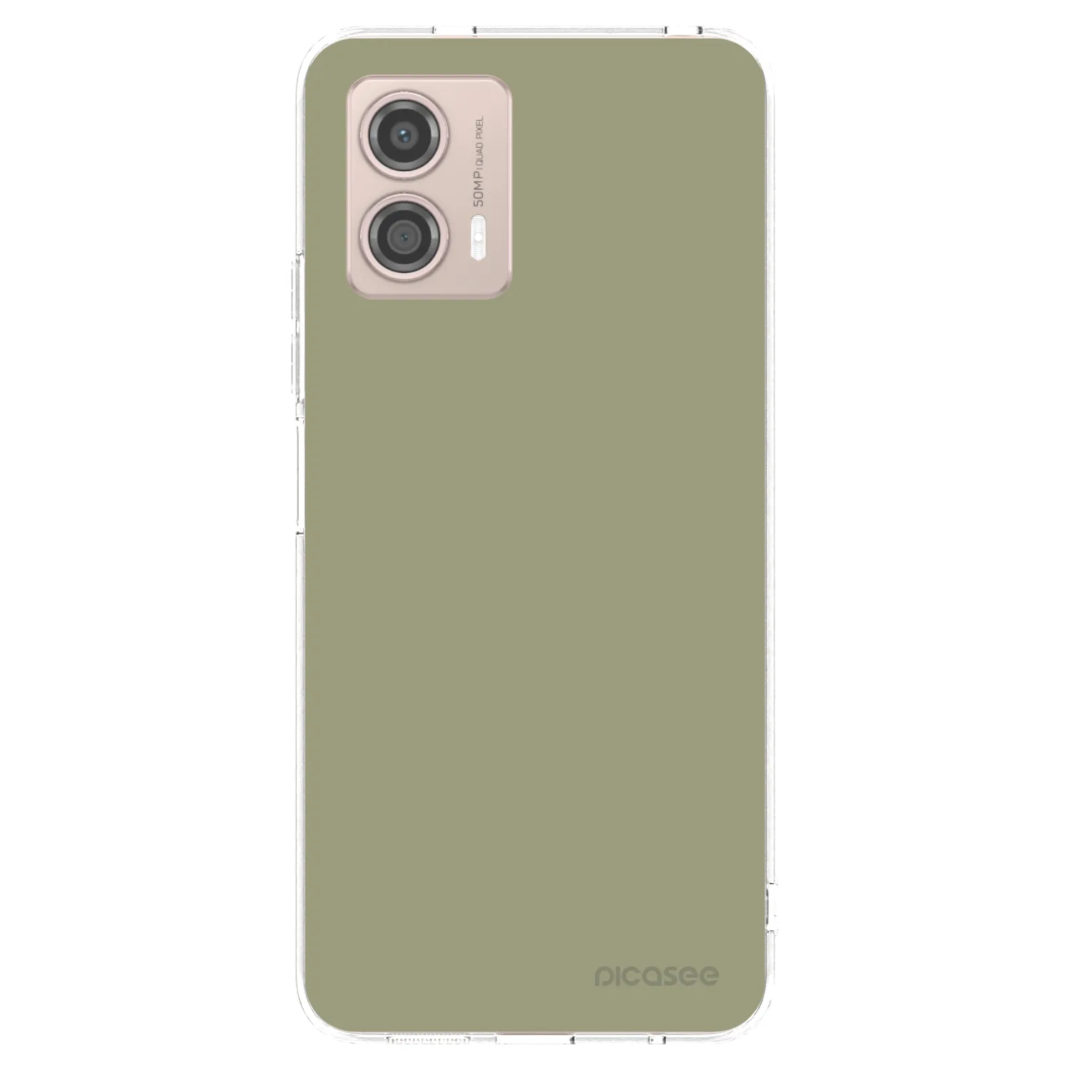 Picasee silikonski prozorni ovitek za Motorola Moto G53 5G - Dewy Dawn