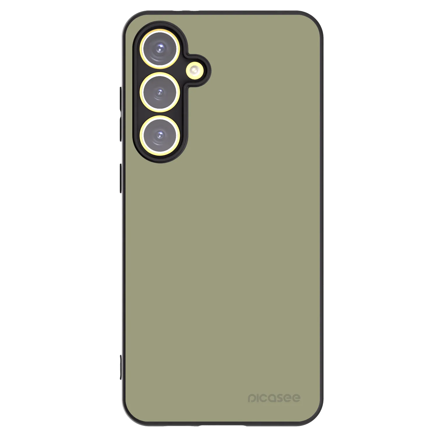 Picasee silikonski črni ovitek za Samsung Galaxy S24 FE S721B - Dewy Dawn