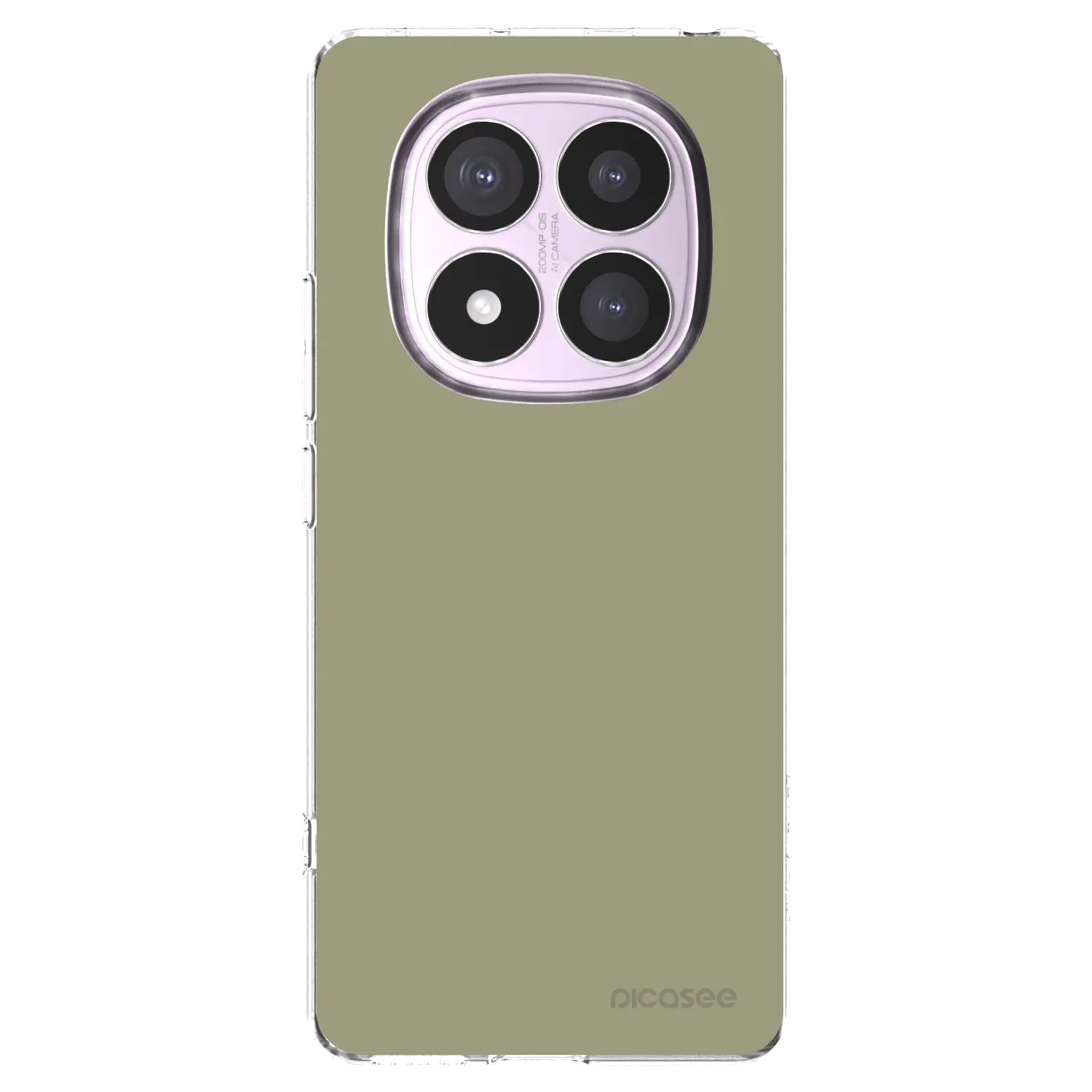 Picasee silikonski prozorni ovitek za Xiaomi Redmi Note 14 Pro 5G - Dewy Dawn