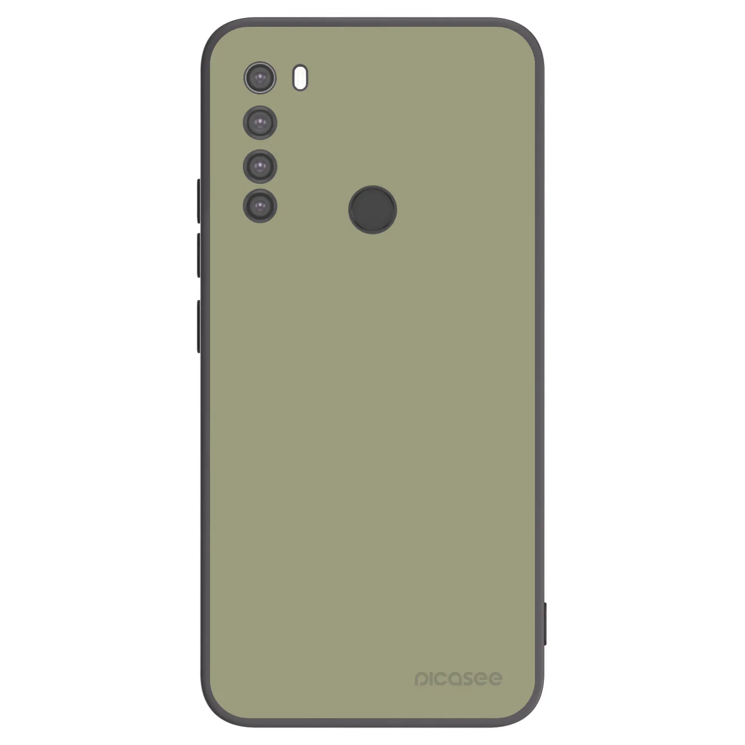 Picasee silikonski črni ovitek za Xiaomi Redmi Note 8 - Dewy Dawn